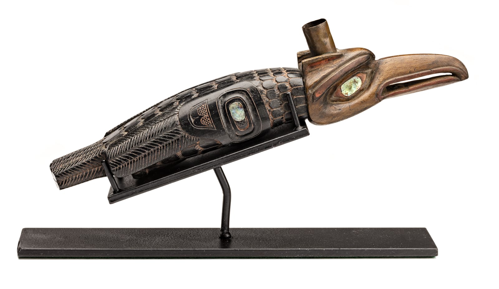 UNIDENTIFIED ARTIST, HAIDA, Raven Pipe, c. 1850-70