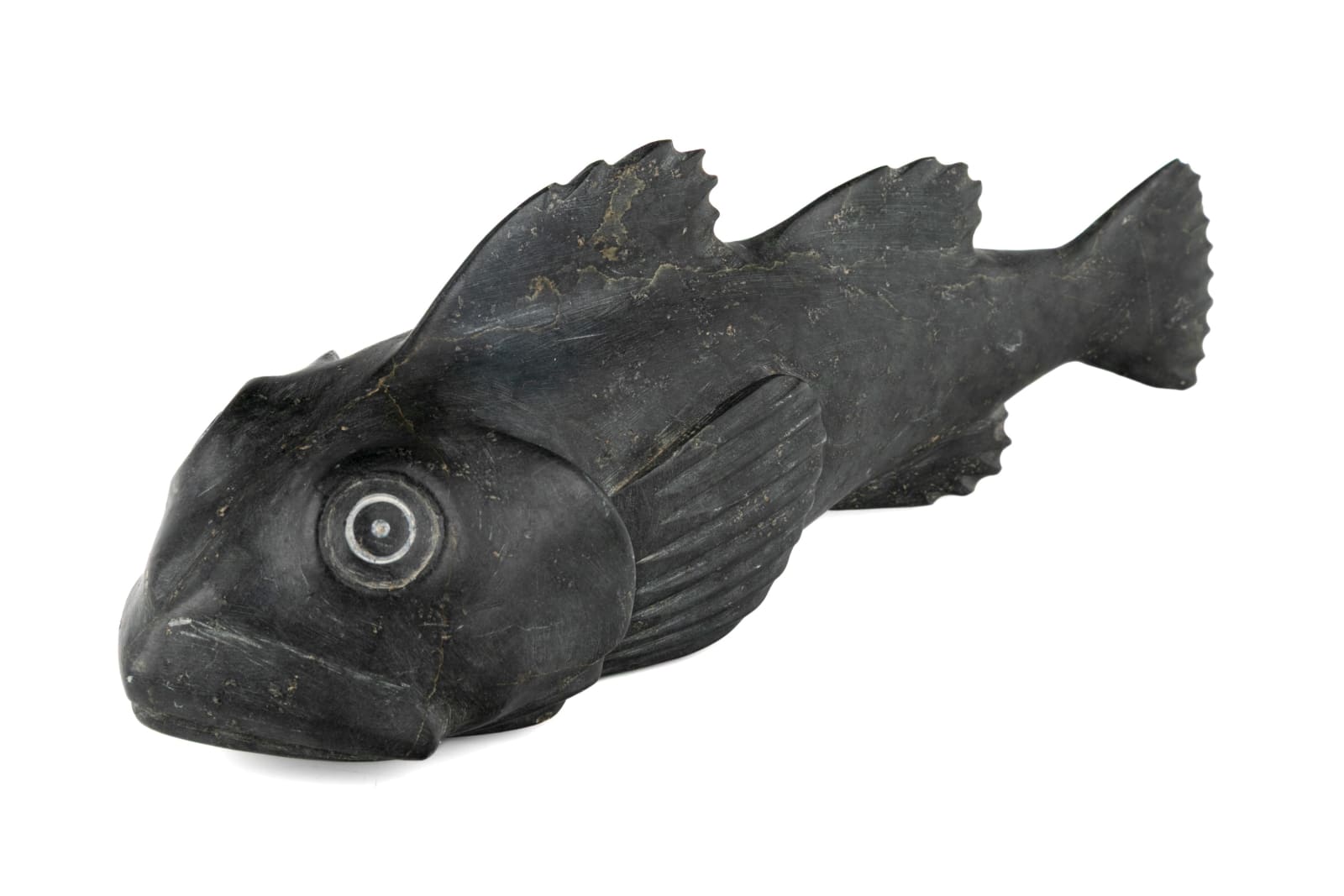 MOSES ECHALOOK (1931-D? ) INUKJUAK (PORT HARRISON), Sculpin, c. late 1950s / early 1960s