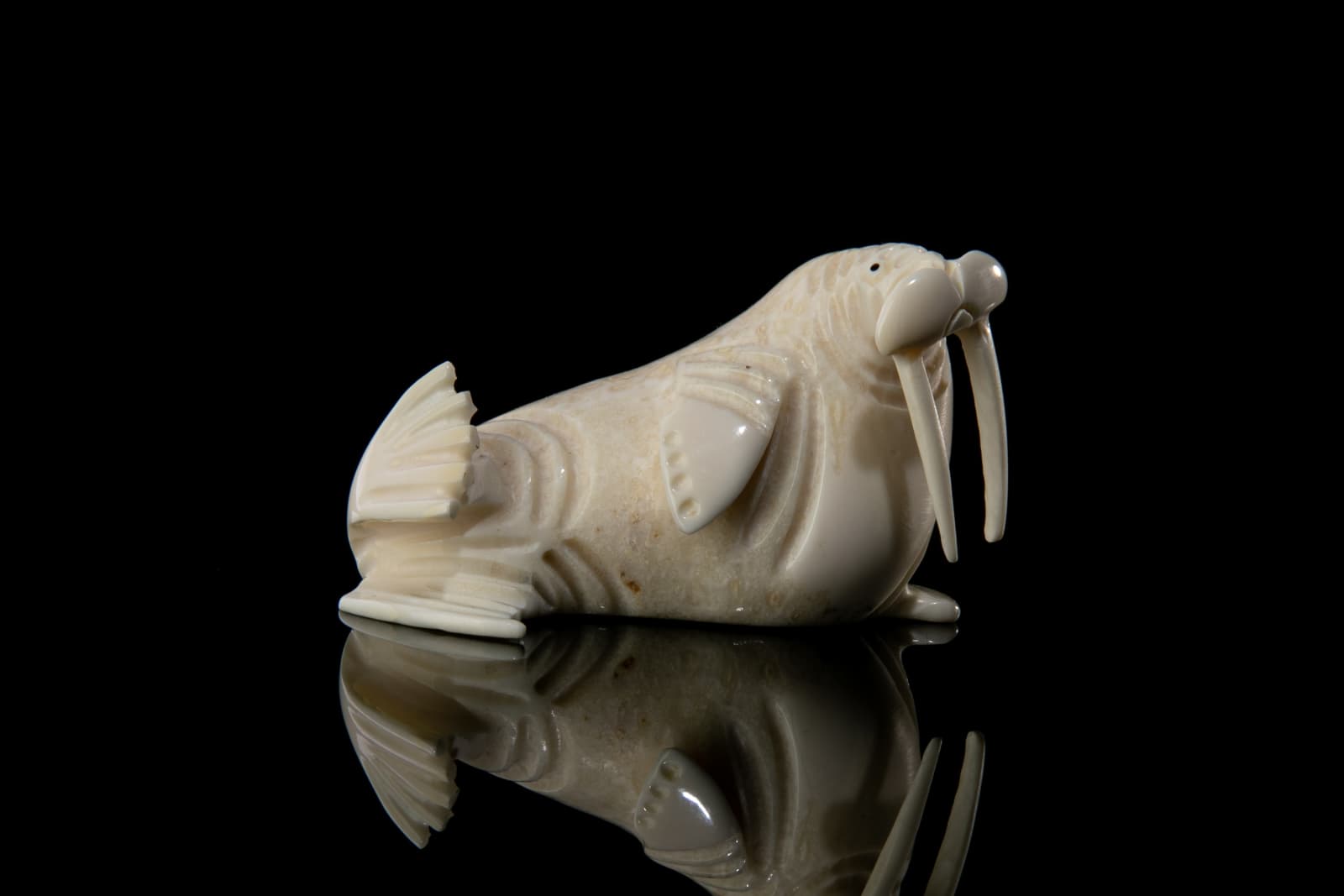 A.H.S., Probably YU'PIK, Lounging Walrus