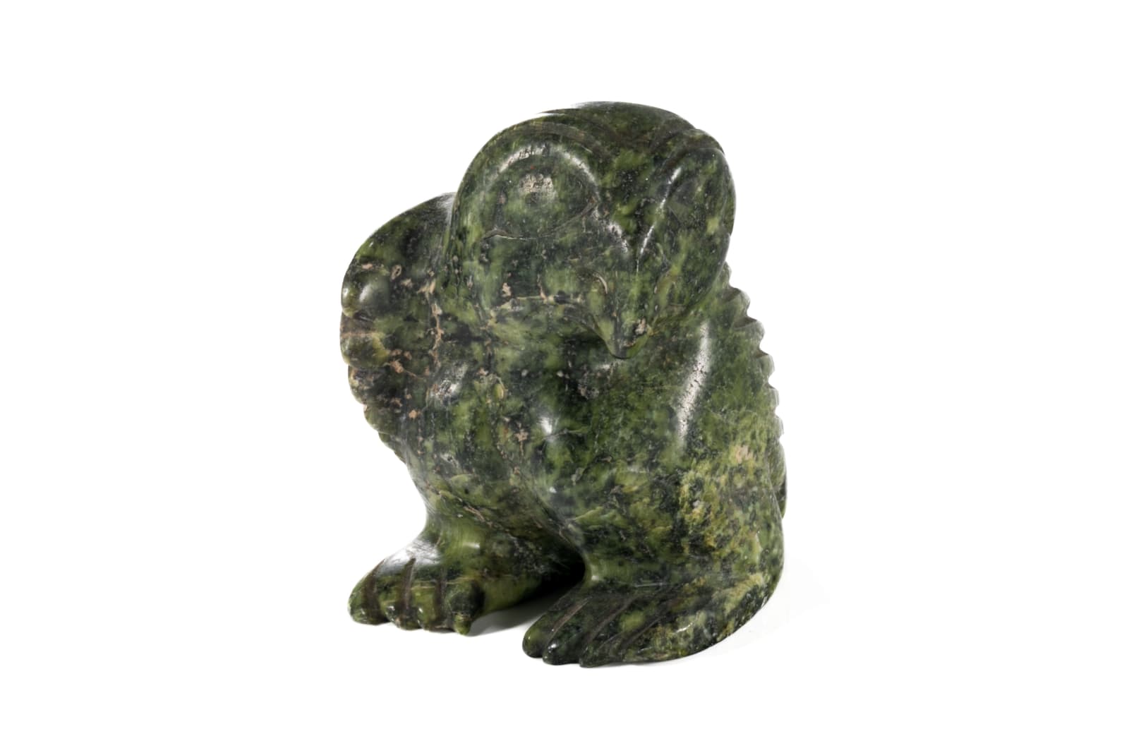 KOOMWARTOK ASHOONA (1930-1984) KINNGAIT (CAPE DORSET), Fledgling Hawk, 1970s