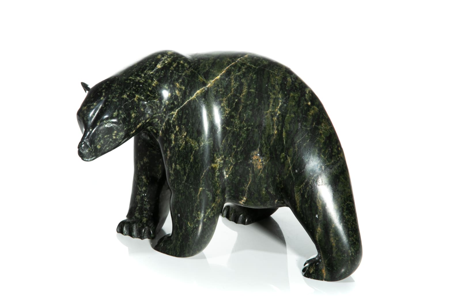 ASHEVAK TUNNILLIE (1956-2018) KINNGAIT (CAPE DORSET), Prowling Bear, 2004