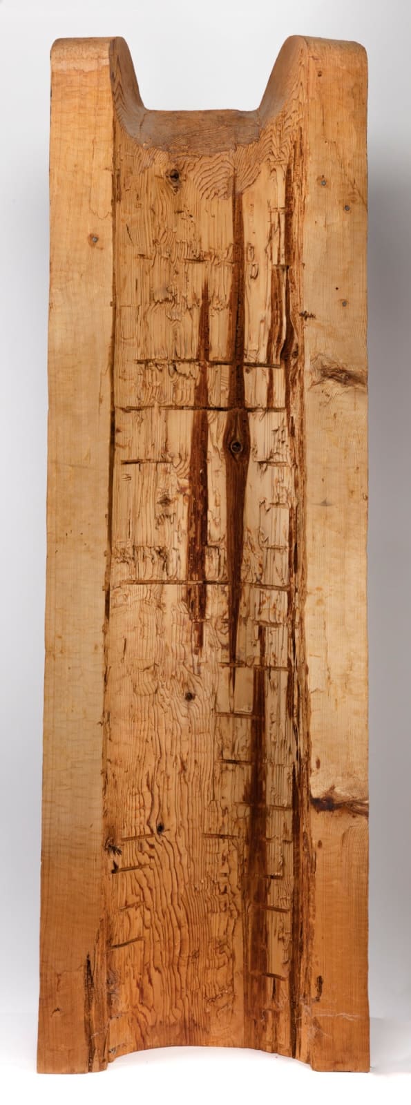 CHARLES PETER (CHUCK) HEIT (YA’YA) (1951-2021) GITXSAN; With possible assistance from REG DAVIDSON (SKIL KAAT'LASS) (1954-) HAIDA, MASSET, and RODNEY HARRIS (1961-), KISPIOX, BC, GITXSAN or RICHARD HARRIS, GITXSAN, Beaver Totem Pole, 1983