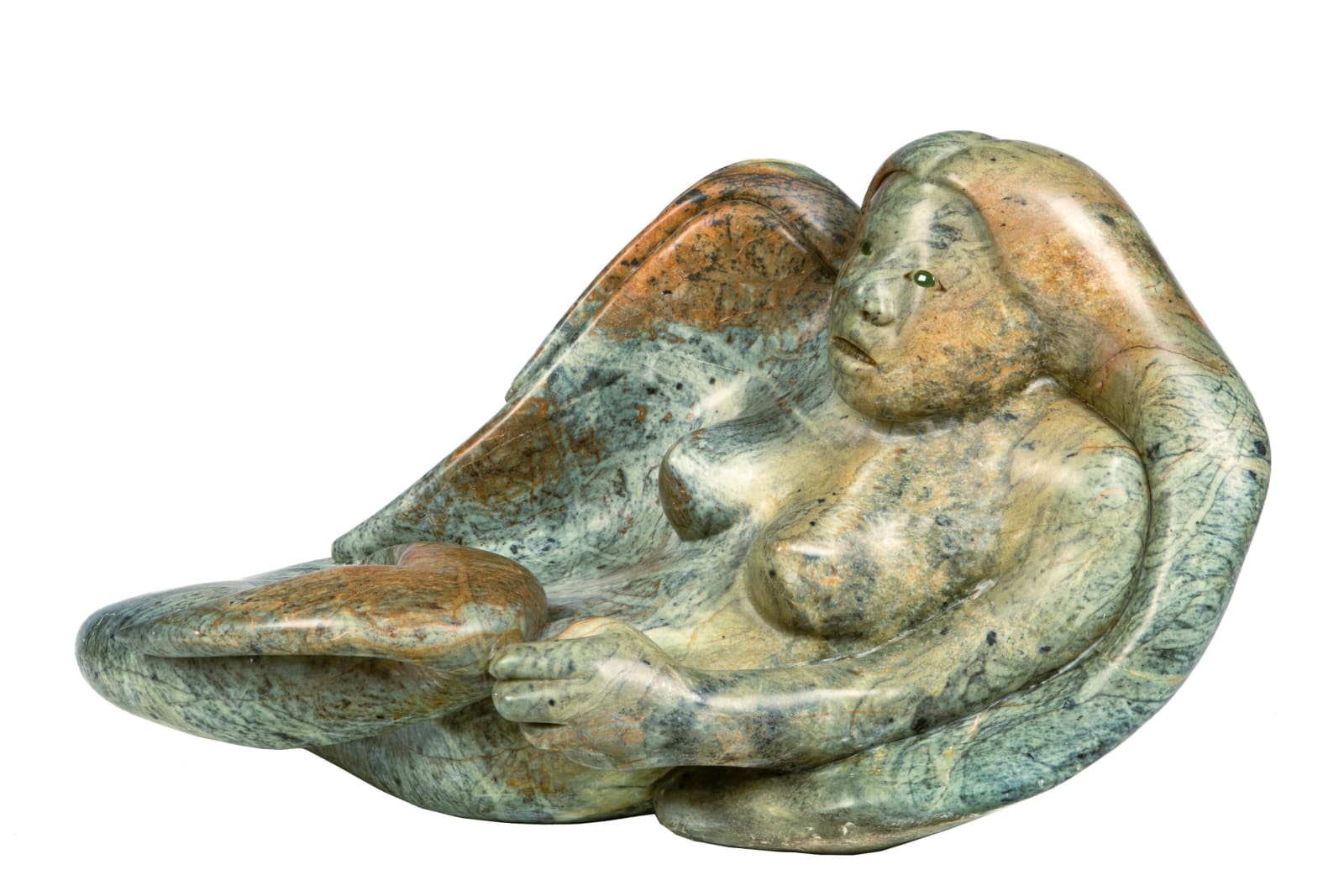 ABRAHAM ANGHIK RUBEN, O.C. (1951-) PAULATUK / SALT SPRING ISLAND, B.C, Recumbent Sedna, 1998
