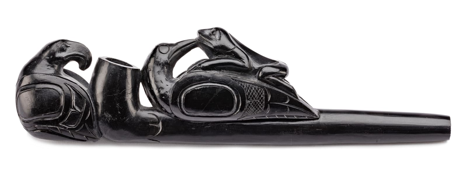 UNIDENTIFIED HAIDA ARTIST, Late Trade Pipe, c. late 1880s
