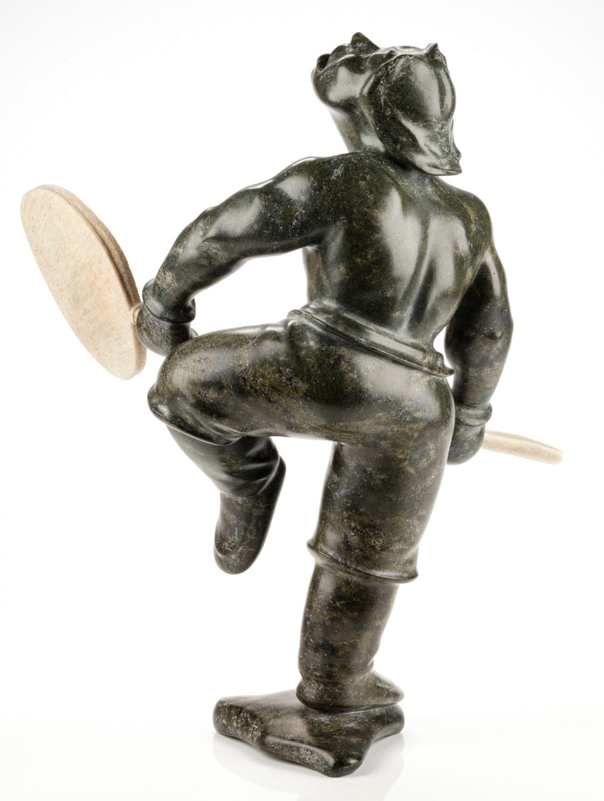 DAVIE ATCHEALAK (1947-2006) PANNIRTUQ (PANGNIRTUNG) / IQALUIT (FROBISHER BAY), Drum Dancer, c. 1990