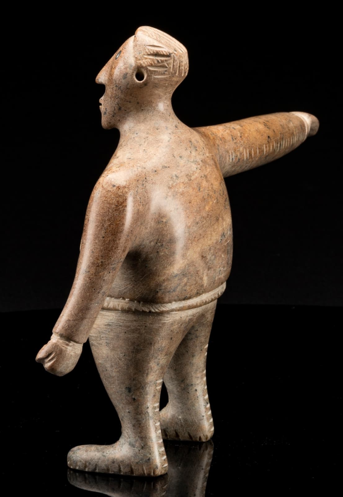 DAVID RUBEN PIQTOUKUN (1950-2026) PAULATUK / ONTARIO, Long Arm of the Law, 2004