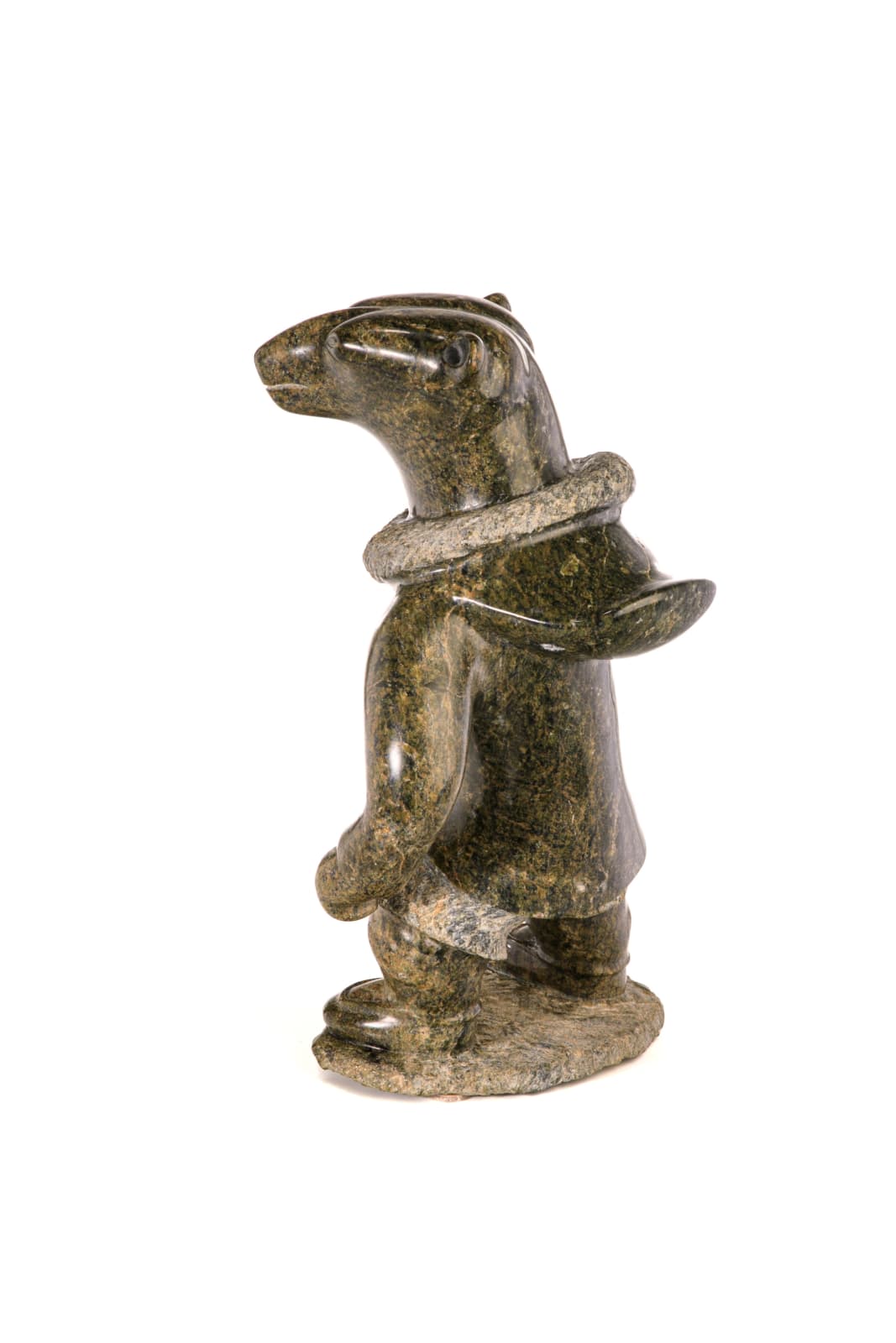 IOLA ABRAHAM IKKIDULAK (1936-2003) KIMMIRUT (LAKE HARBOUR), Bear Shaman , 1998