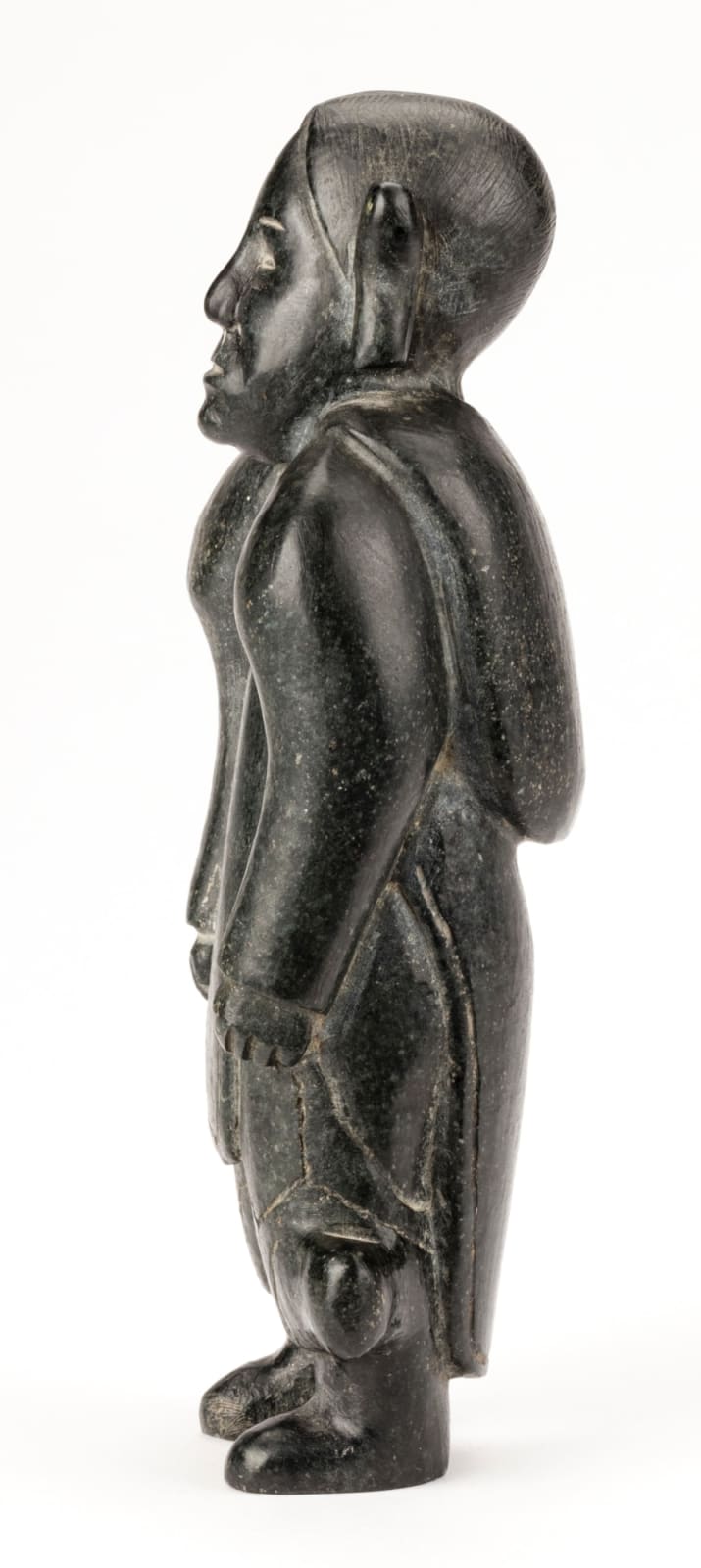 UNIDENTIFIED ARTIST, EASTERN CANADIAN ARCTIC, Standing Woman in Traditional Clothing, early 1960s