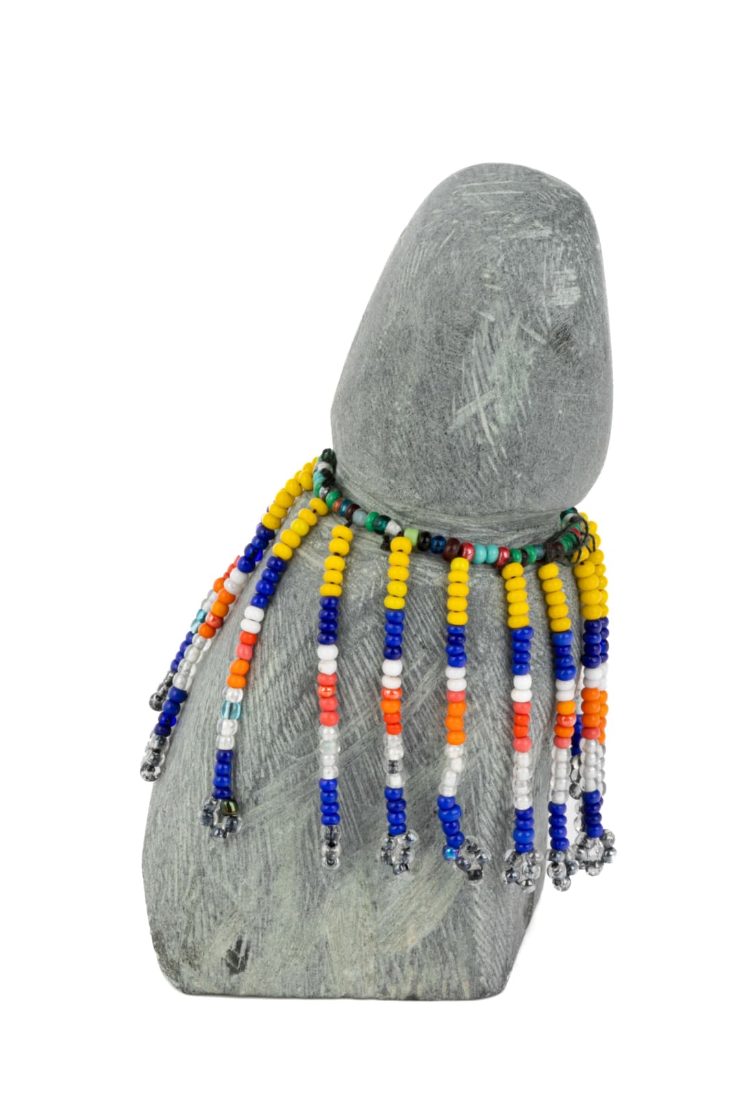 EVA TALOOKI ALIKTILUK (1927-1994) ARVIAT (ESKIMO POINT), Woman in a Beaded Amautiq