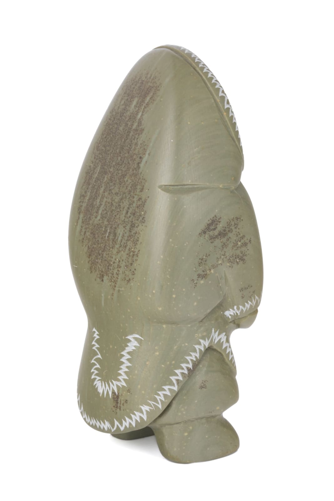 ANNIE NOVALINGA (1951-) SANIKILUAQ (BELCHER ISLAND), Standing Woman in an Amautiq, 1990s / 2000s