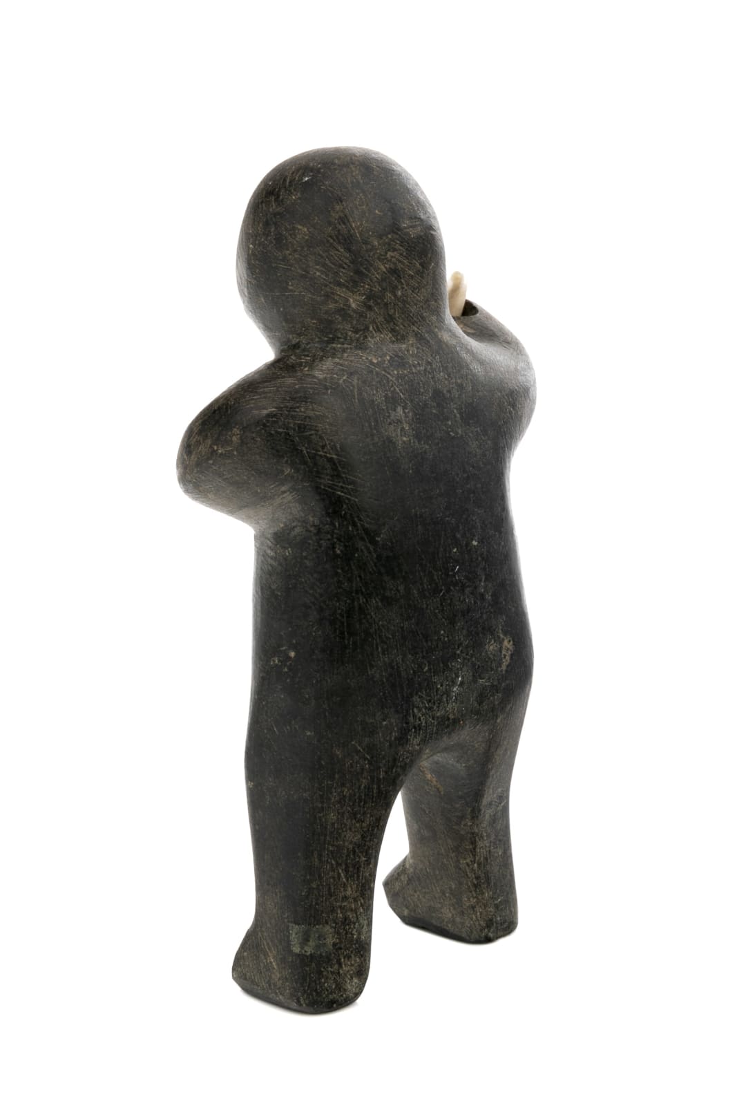 MARC ALIKASWA (1928-2008) ARVIAT (ESKIMO POINT), Man with Snow Probe, mid-late 1970s