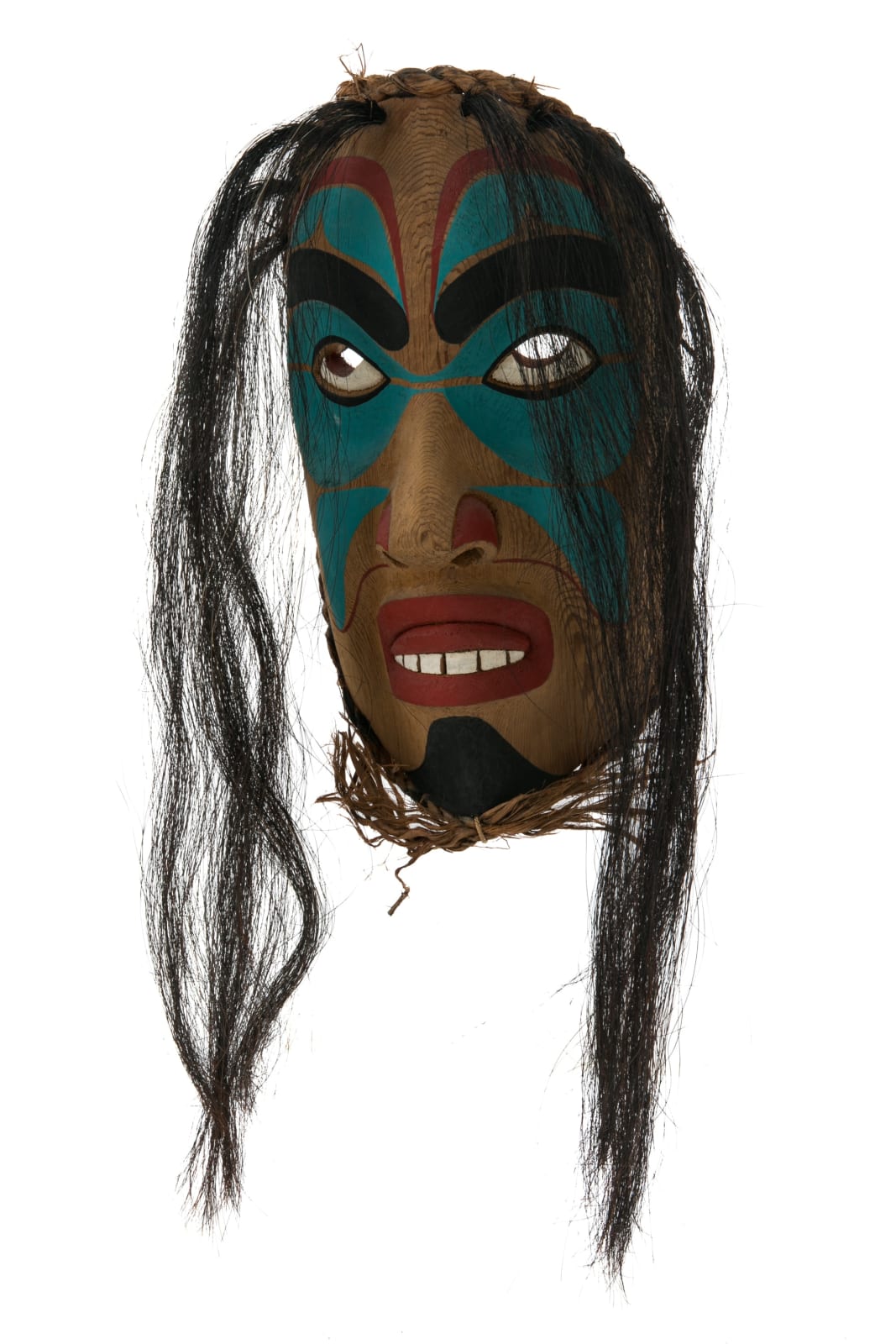 ANDY BRUCE (1970-) KWAKWA̱KA̱ʼWAKW, ALERT BAY, B.C, Shaman Mask, c. late 1990s / early 2000s