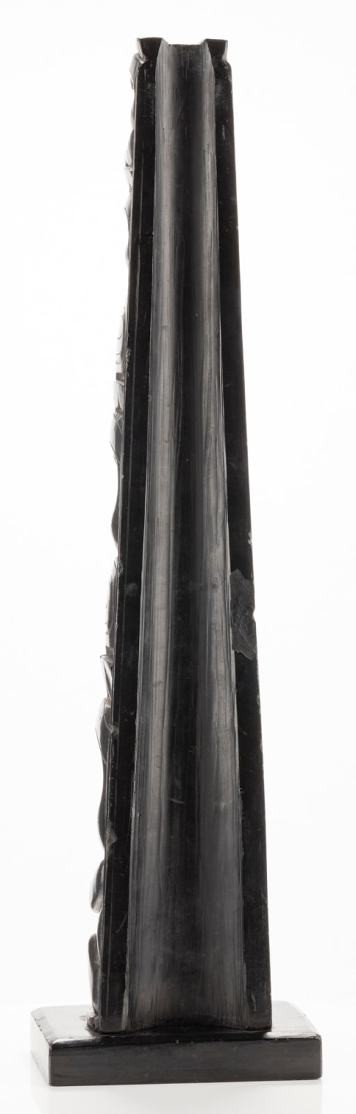 UNIDENTIFIED HAIDA ARTIST, Probably MASSET, HAIDA GWAII, Hollow Back Model Totem Pole, c. 1890