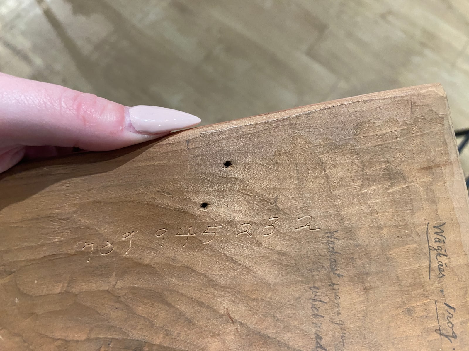 MUNGO MARTIN (1879-1962) KWAKWA̱KA̱ʼWAKW, Frog Frontlet, c. 1930