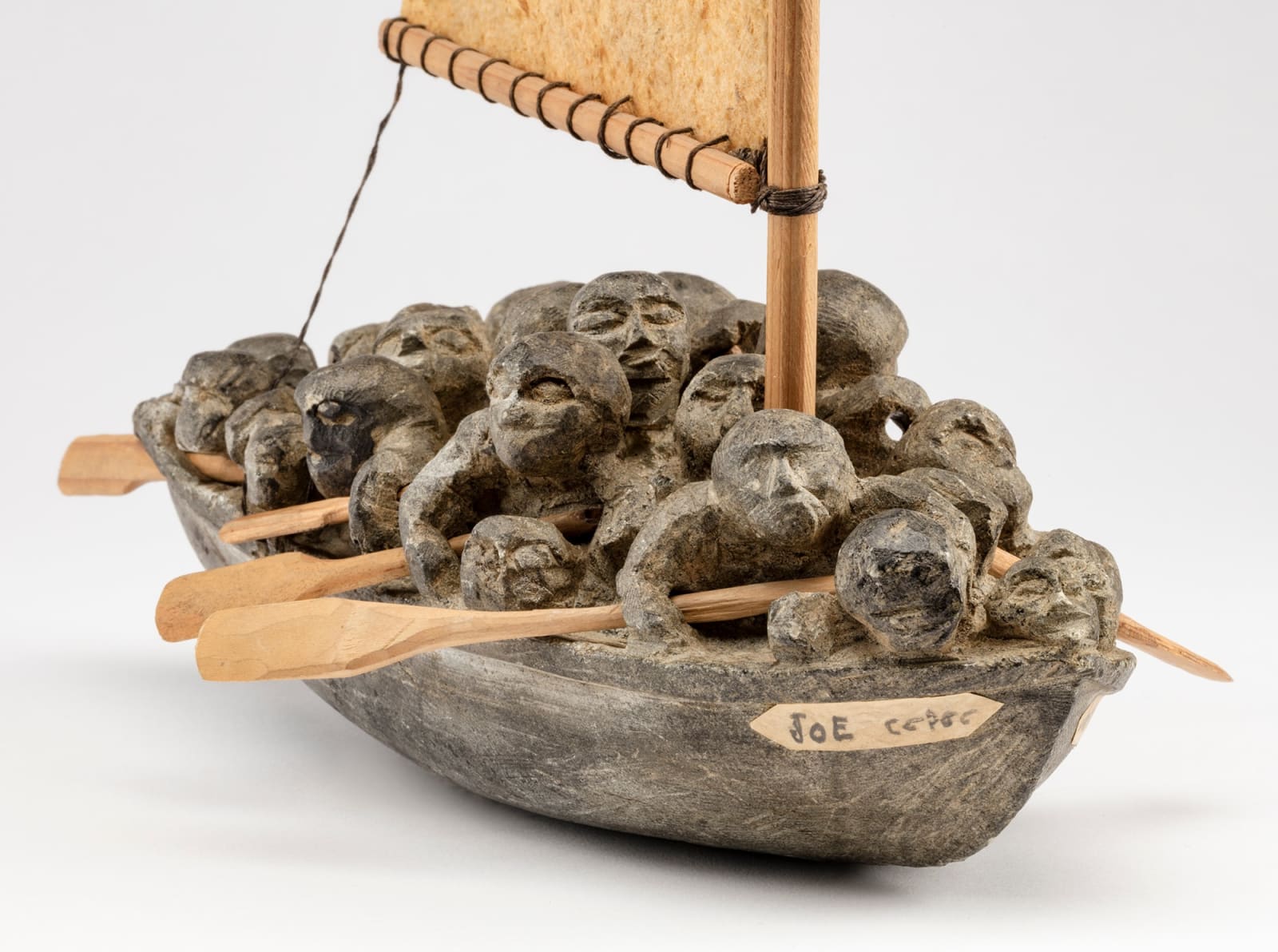 JOE TALIRUNILI (1893-1976) PUVIRNITUQ (POVUNGNITUK), Migration Boat, c. 1975