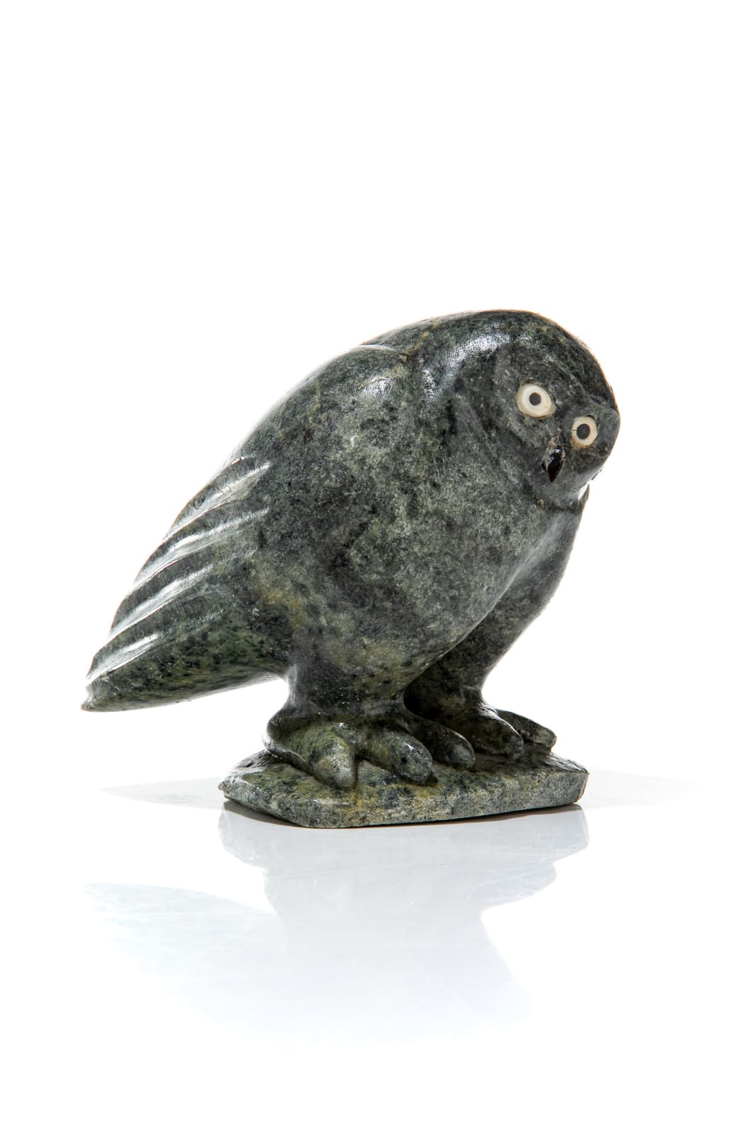 MANASIE AKPALIAPIK (1955-), IKPIARJUK (ARCTIC BAY) / TORONTO / OTTAWA, Curious Owl, early 2000s