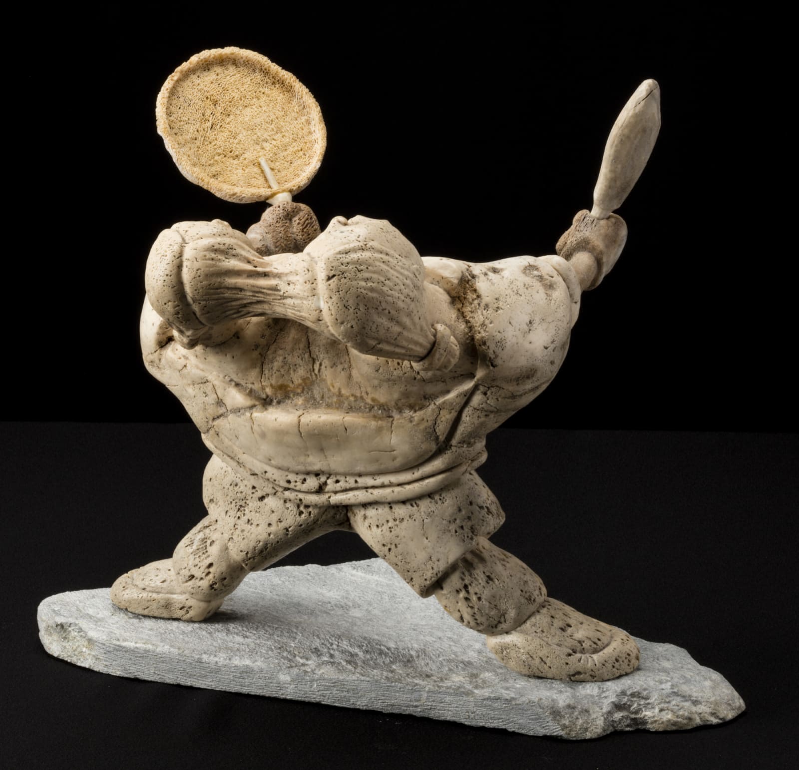 MANASIE AKPALIAPIK (1955-) IKPIARJUK (ARCTIC BAY) / TORONTO / OTTAWA, Drum Dancer, 1989