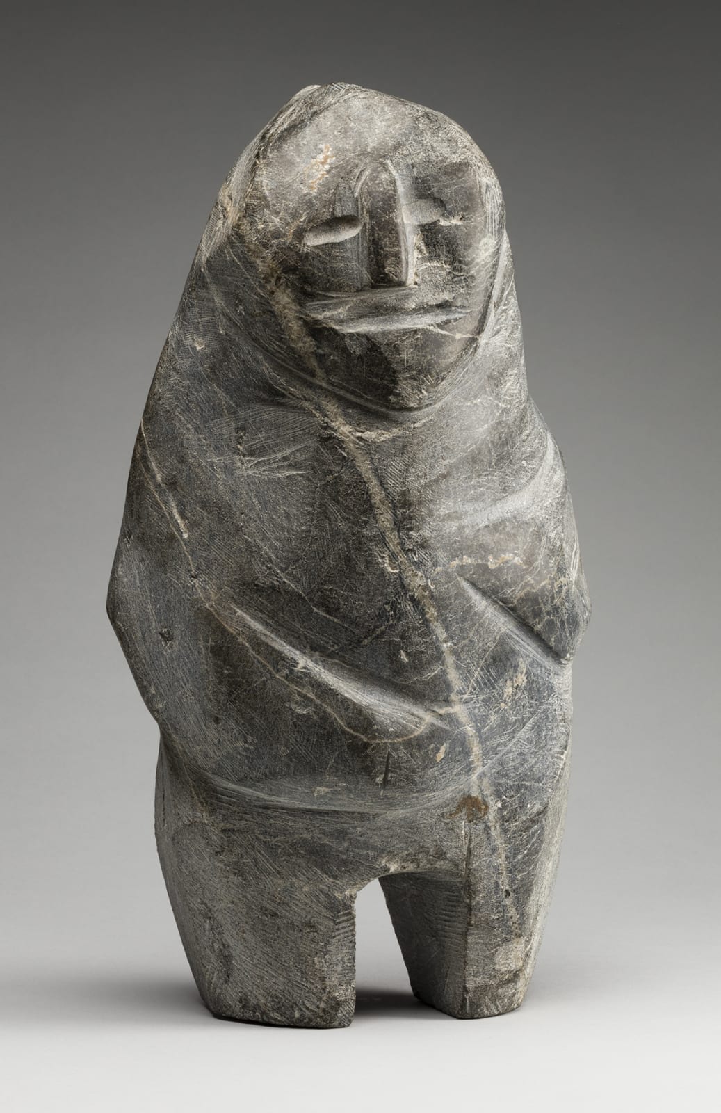 JOHN KAVIK (1897-1993) KANGIQLINIQ (RANKIN INLET), Standing Figure, 1980