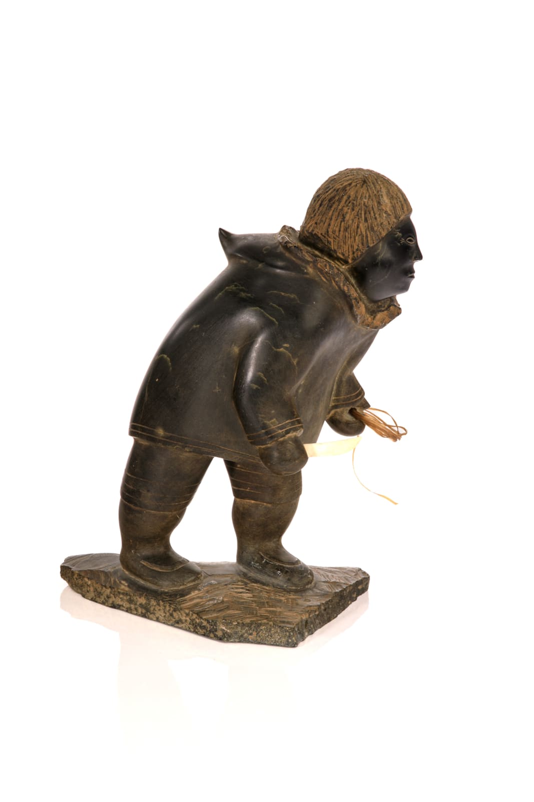 MIKISITI SAILA (1939-2008) KINNGAIT (CAPE DORSET), Walking Hunter