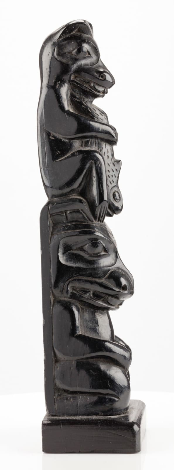 UNIDENTIFIED HAIDA ARTIST, Hollowback Model Totem Pole, c. 1900-1910