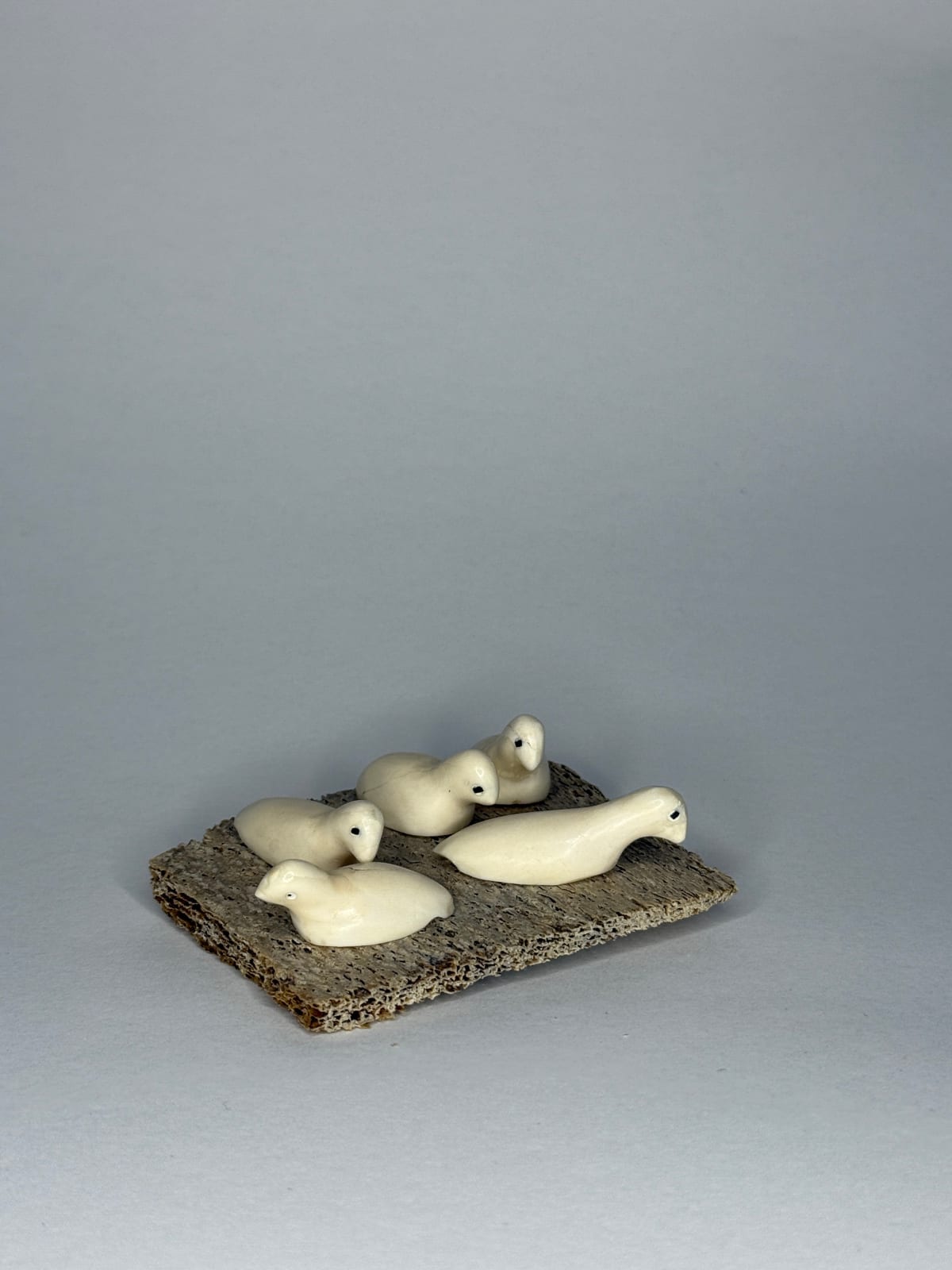 UNIDENTIFIED INUIT ARTIST, ARVILIQJUAQ (PELLY BAY), Rookery , 1970s