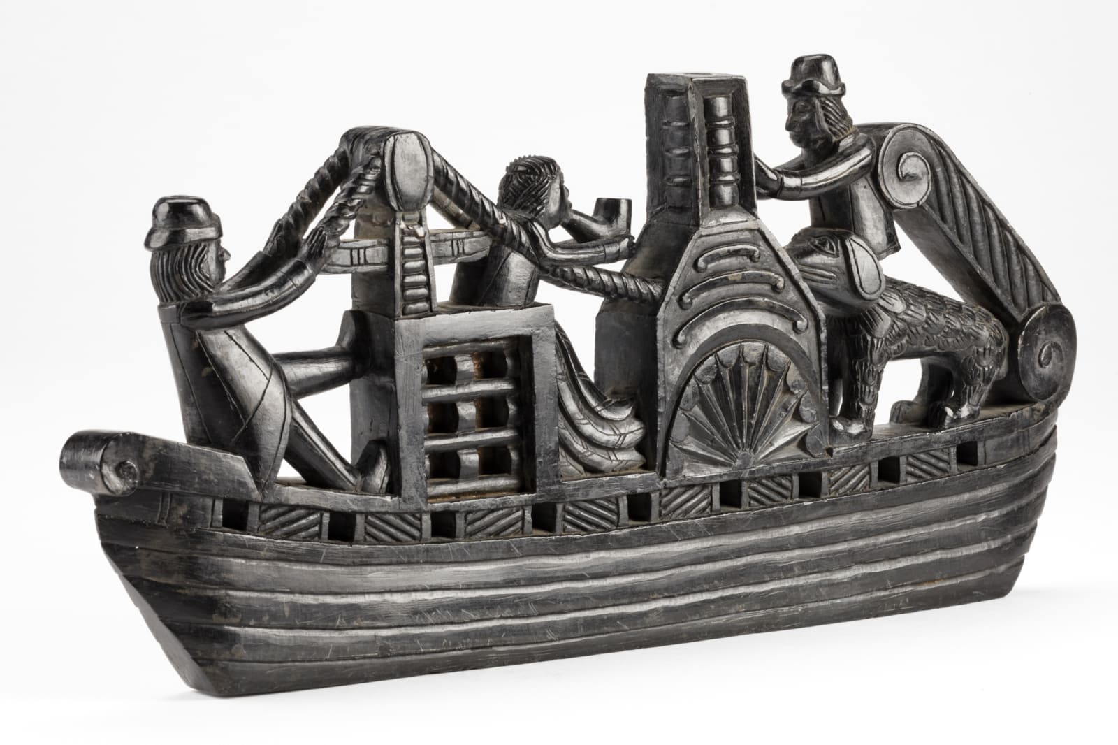 UNIDENTIFIED ARTIST, HAIDA, Ship Panel Pipe