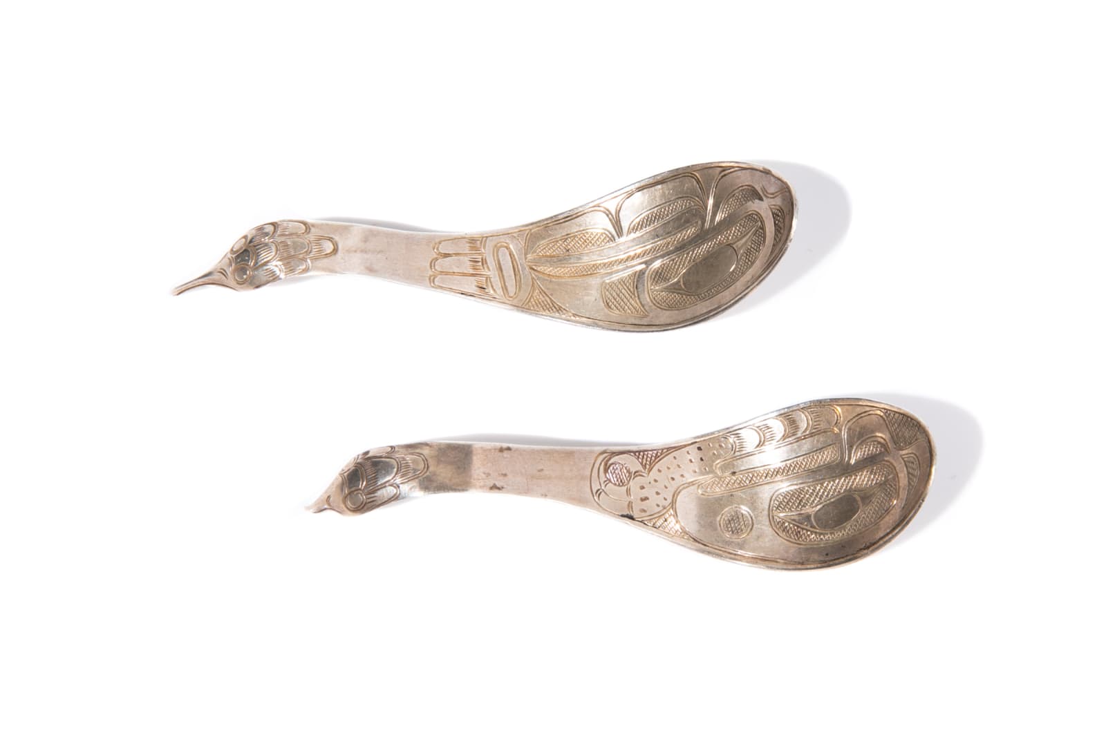 UNIDENTIFIED ARTIST, Pair of Spoons, early 20th century