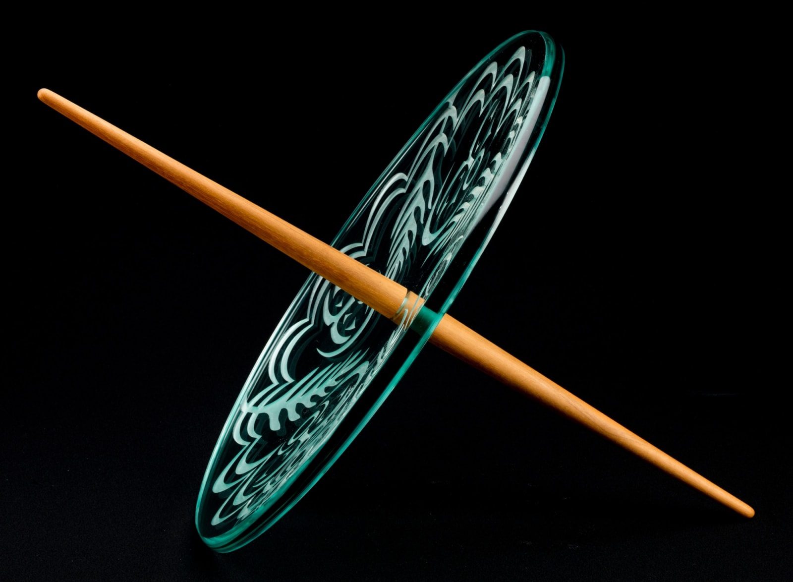 SUSAN POINT, C.C., R.C.A., O.B.C (1952-) MUSQUEAM, COAST SALISH, Spindle Whorl: People of the Earth, c. 1995-2000