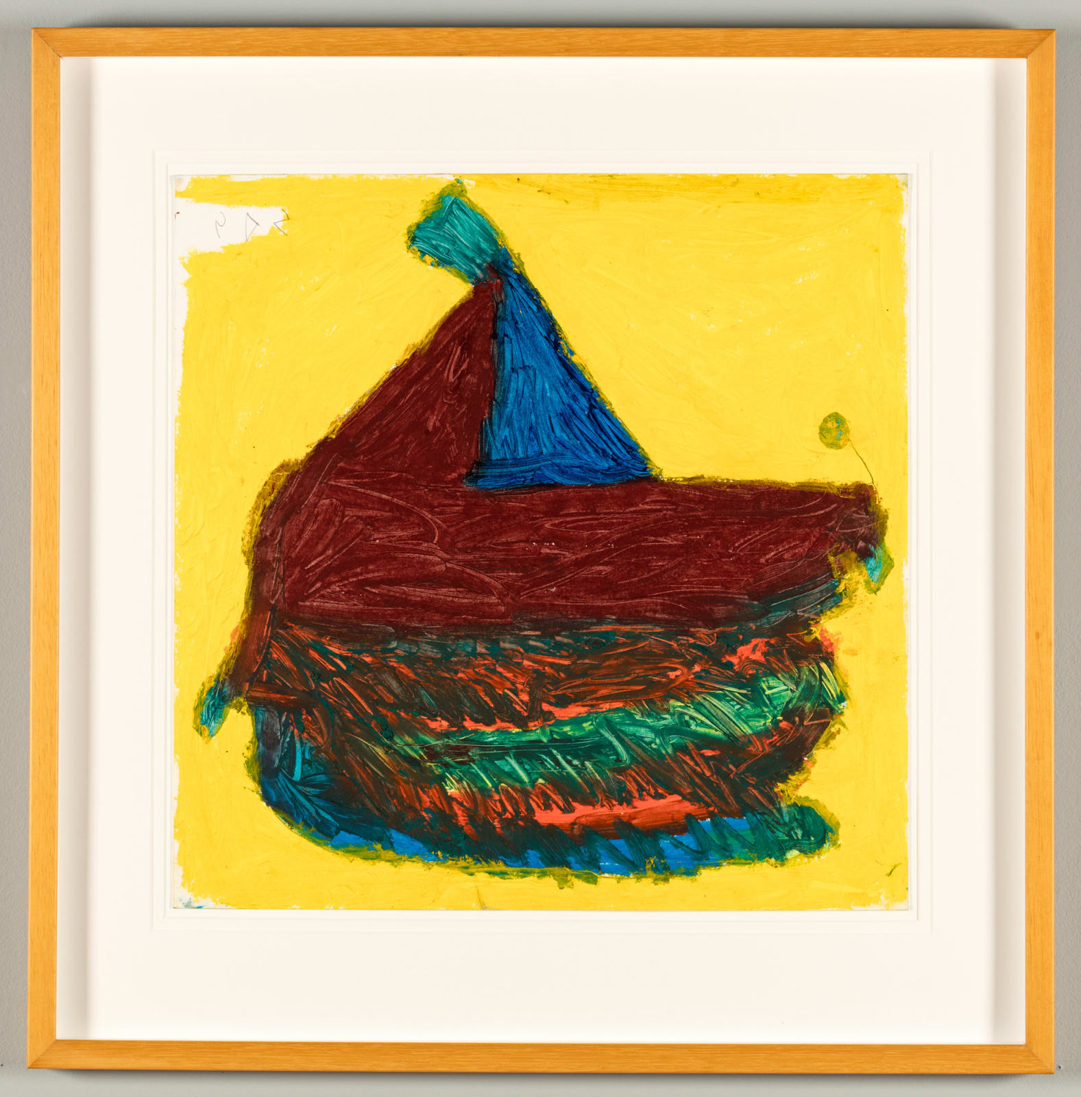 SHEOJUK ETIDLOOIE (1932-1999) KINNGAIT (CAPE DORSET), Untitled (Sailboat), c. 1999