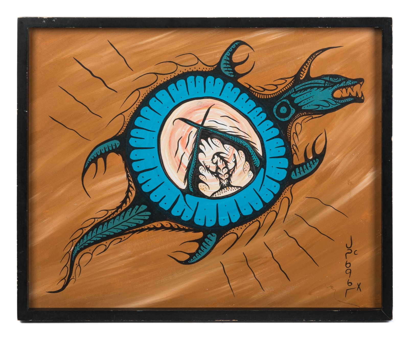 JOSHIM (JOSH) KAKEGAMIC (1952-1993) ANISHINAABE (CREE), Turtle Island, early 1970s