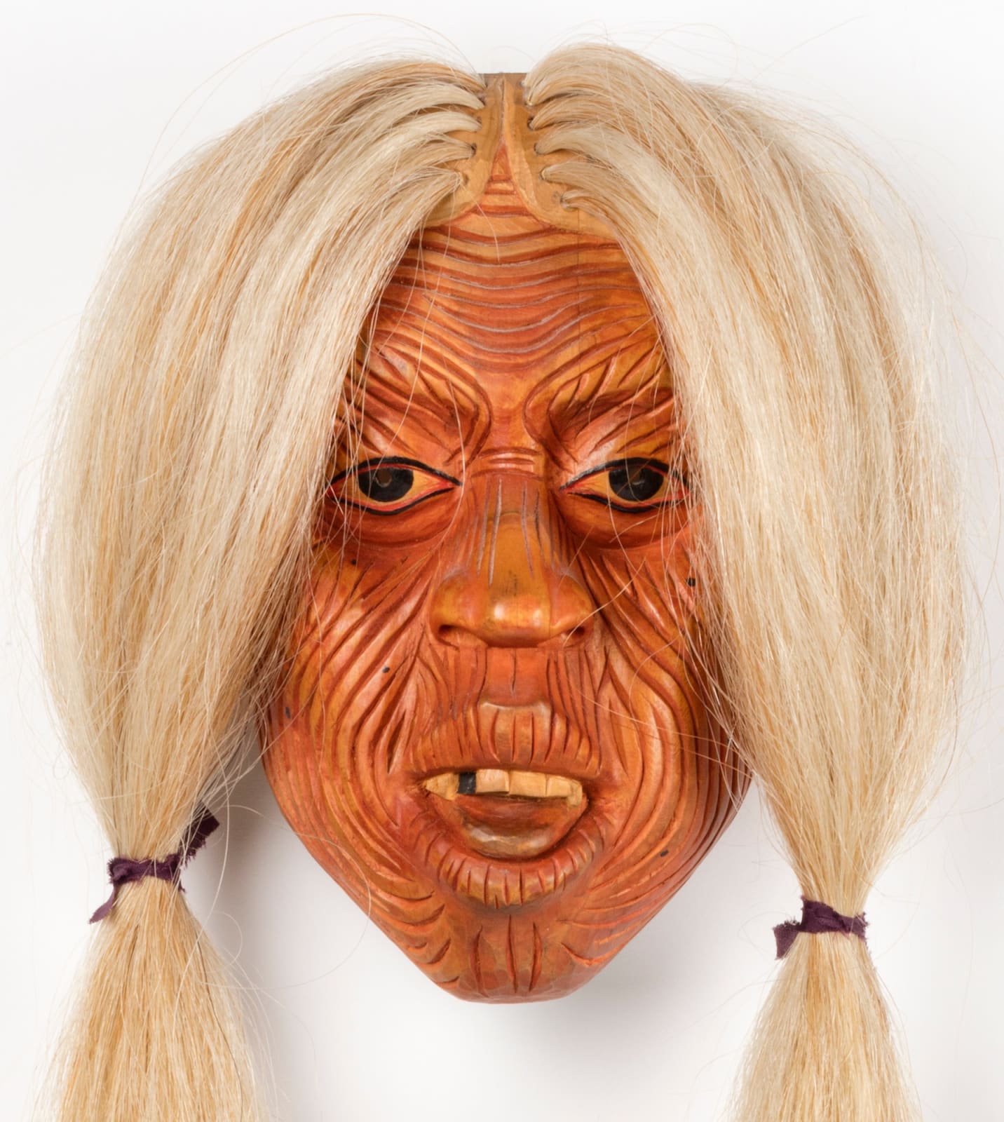 BEAU DICK (1955-2017) KWAKWA̱KA̱ʼWAKW, Old Woman Mask, 1980