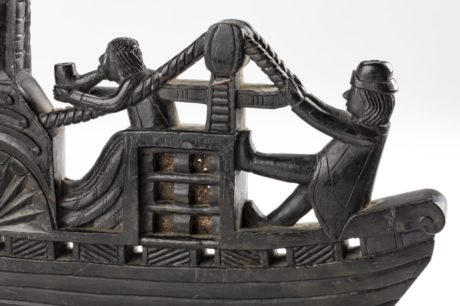 UNIDENTIFIED ARTIST, HAIDA, Ship Panel Pipe