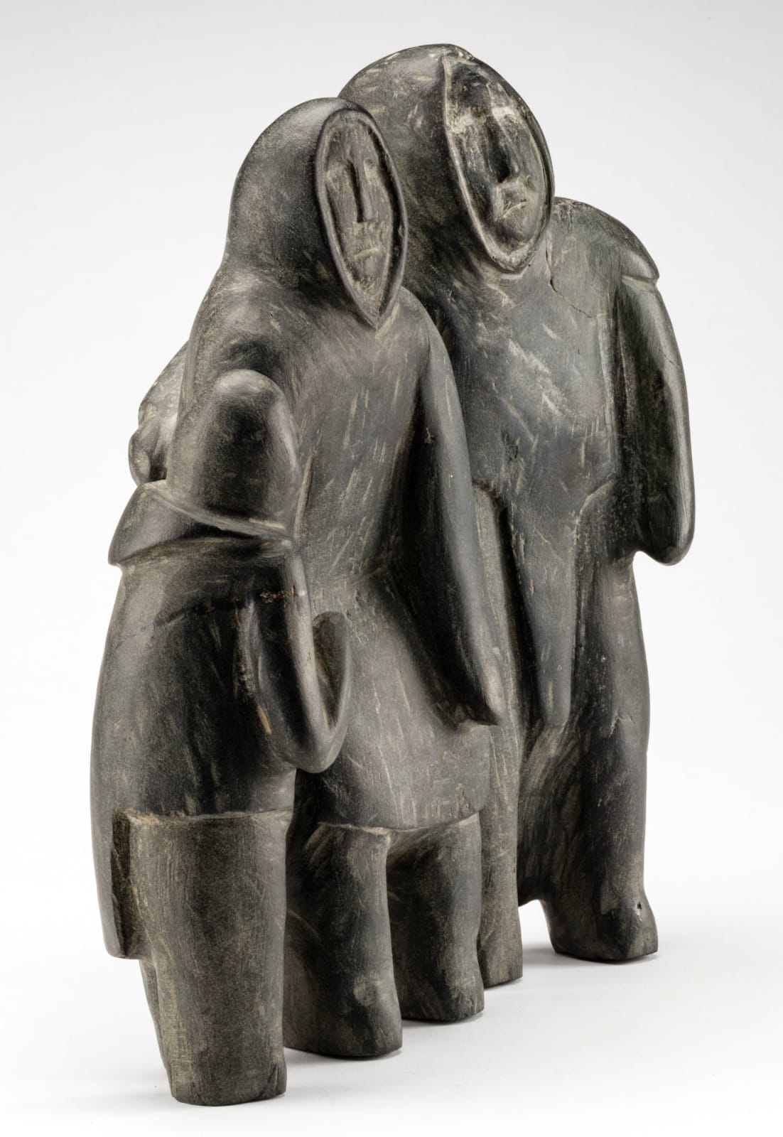 MARY YUUSIPIK SINGAQTI (1936-2017) QAMANI’TUAQ (BAKER LAKE), Family, c. late 1990s