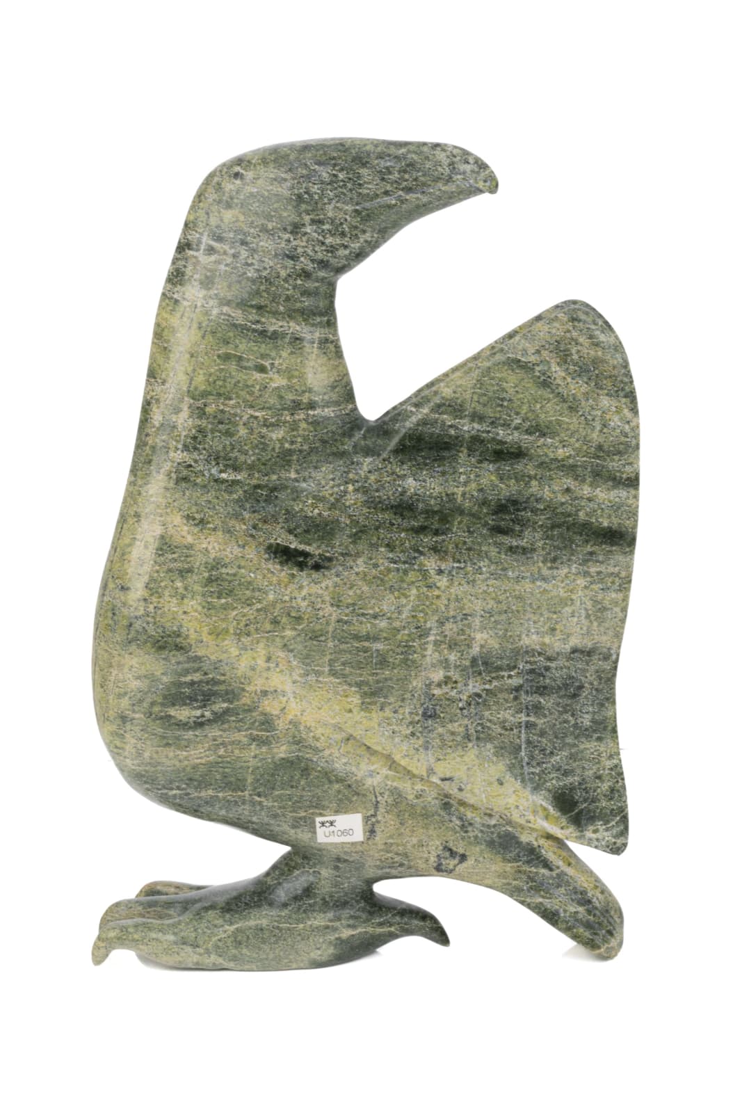 ARNAQU ASHEVAK (1956-2009) KINNGAIT (CAPE DORSET), Hawk Looking Back, 2000