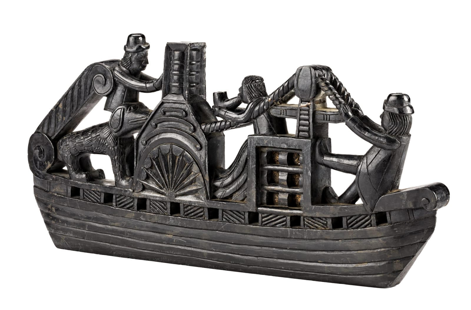 UNIDENTIFIED ARTIST, HAIDA, Ship Panel Pipe