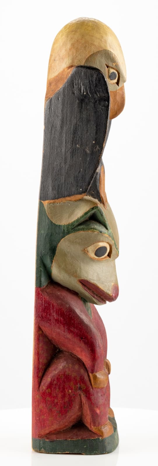 UNIDENTIFIED NUU-CHAH-NULTH ARTIST, Model Totem Pole, 28 July 1908