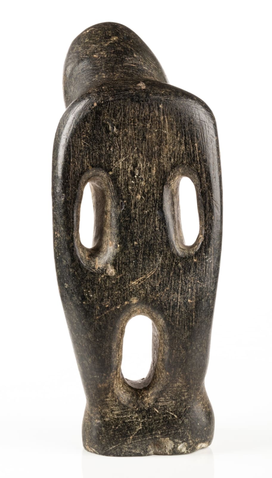 JOHN TIKTAK, R.C.A. (1916-1981) KANGIQLINIQ (RANKIN INLET), Hunched Man, c. 1970-74