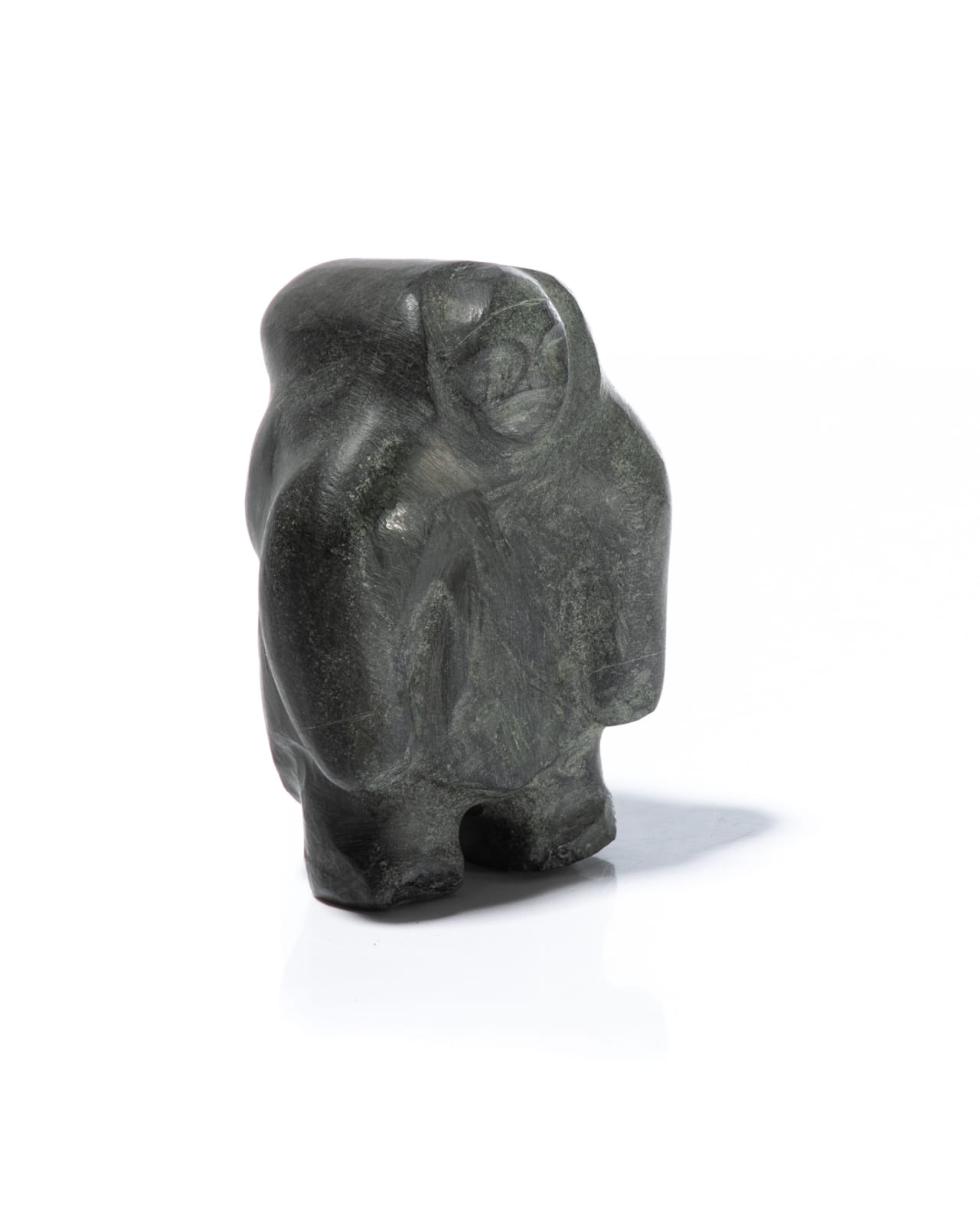 BARNABUS ARNASUNGAAQ (1924-2017) QAMANI'TUAQ (BAKER LAKE), Standing Inuk, c. 1990