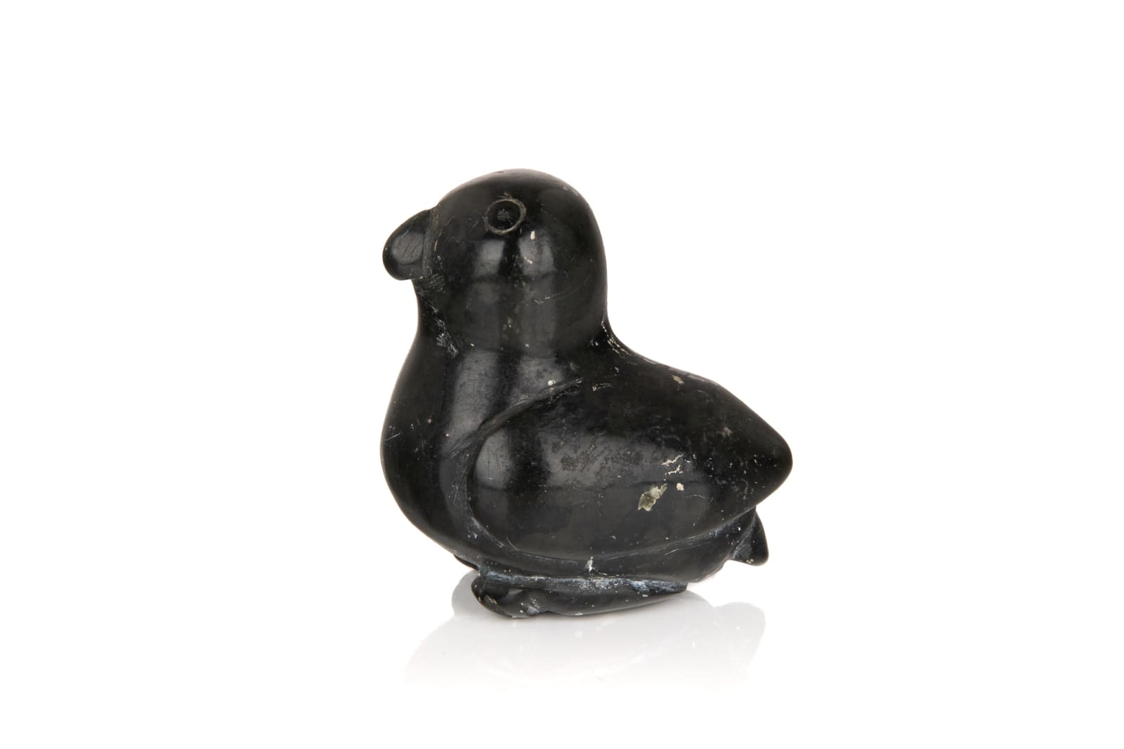 QAUNAQ (HAUNAK) MIKKIGAK (1932- 2020) KINNGAIT (CAPE DORSET), Pudgy Bird, c. 1970s