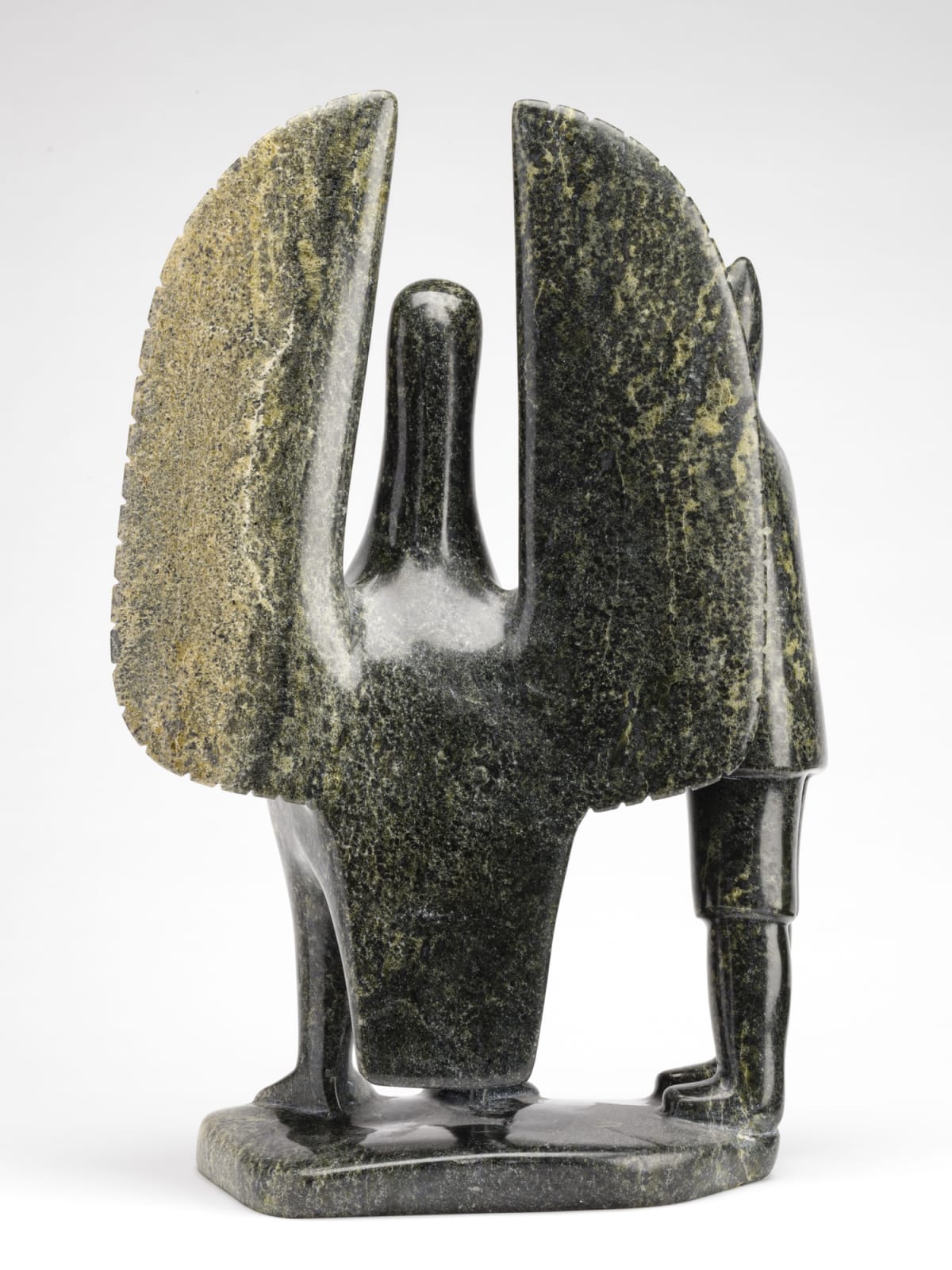 ABRAHAM ETUNGAT, R.C.A. (1911-1999) KINNGAIT (CAPE DORSET), Welcoming the Bird of Spring, 1986