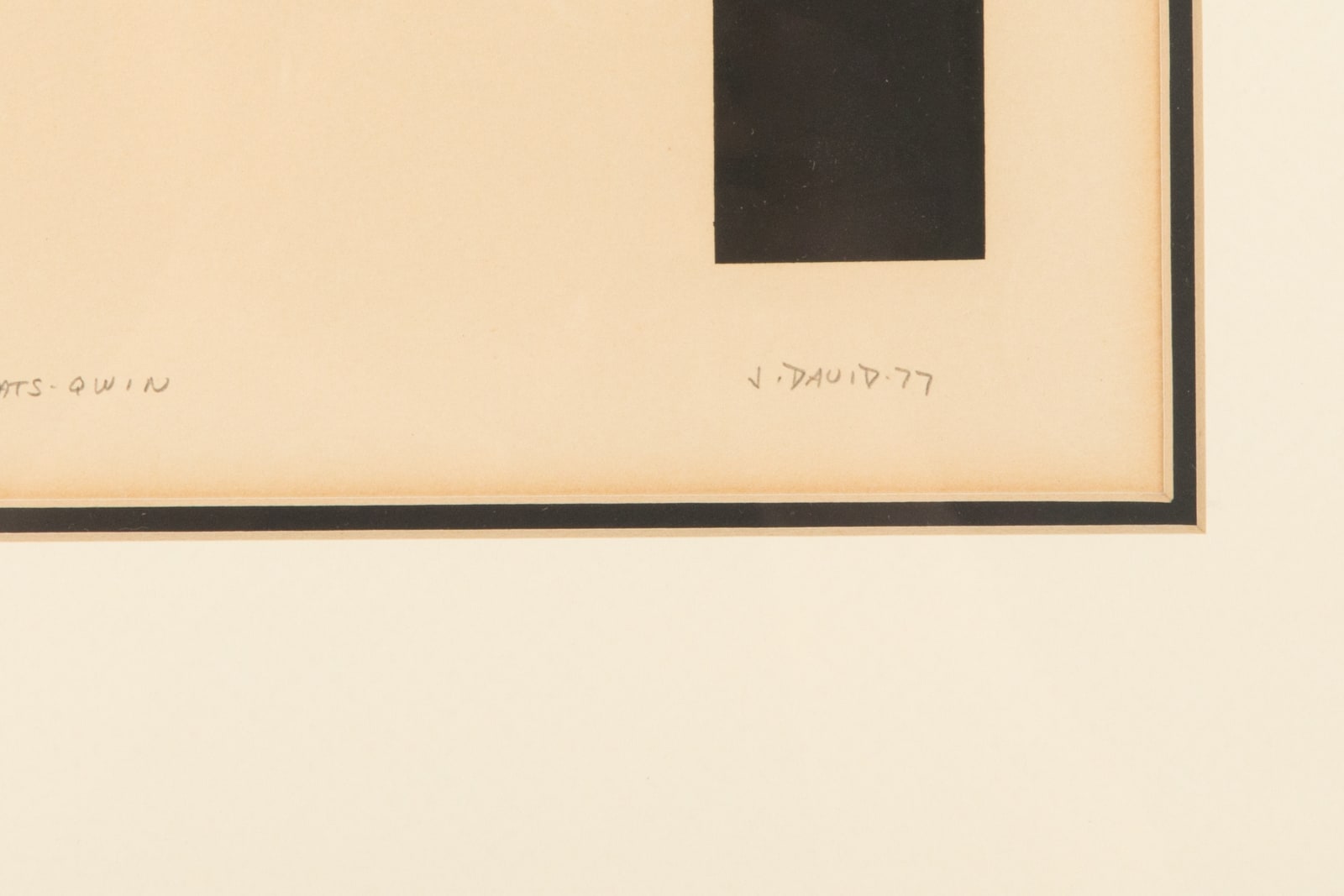 JOE DAVID (1946-) NUU-CHAH-NULTH, TOFINO, B.C., Eats-Qwin, 1977