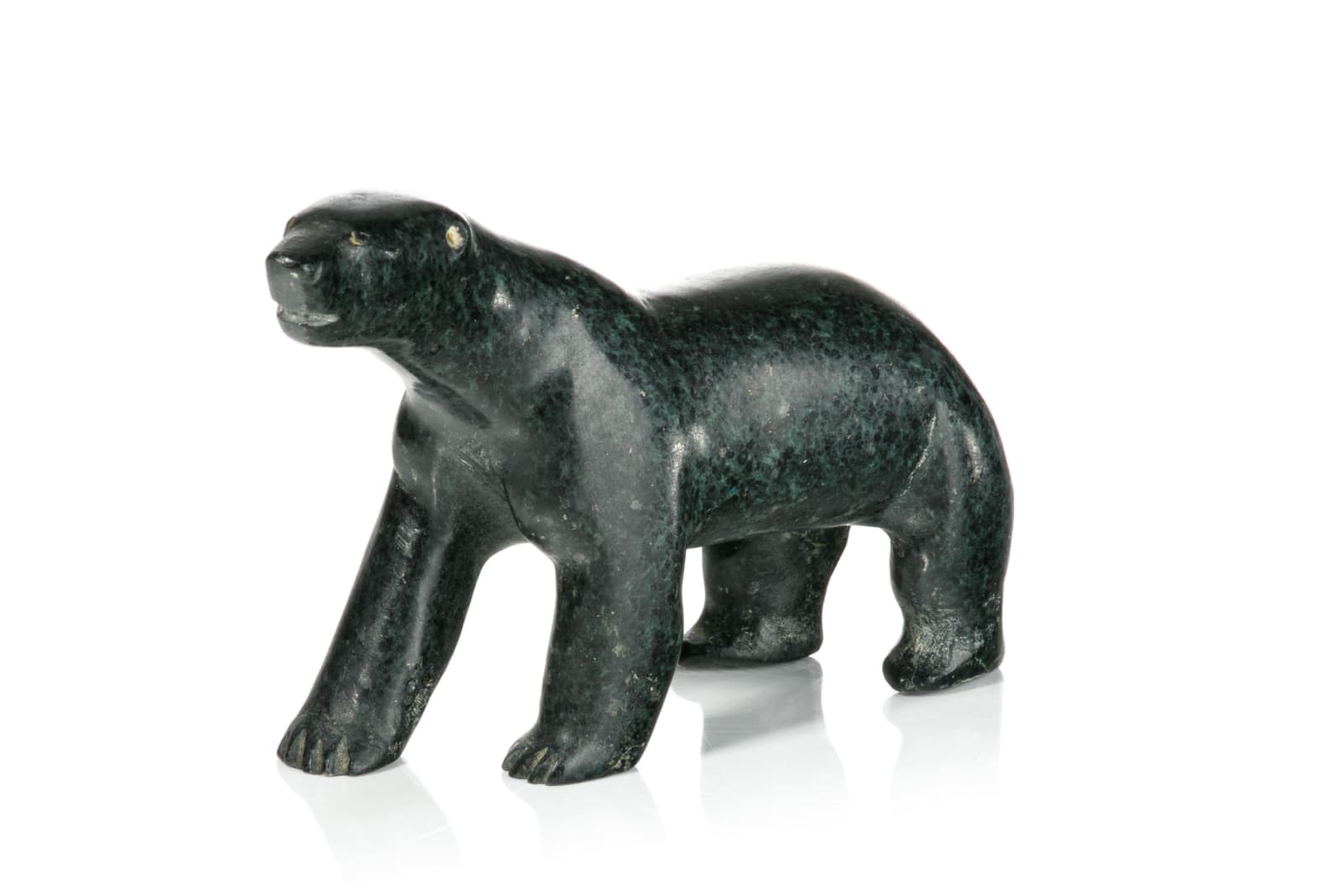 PETER PITSEOLAK (1902-1973) KINNGAIT (CAPE DORSET), Scenting Polar Bear, 1960s