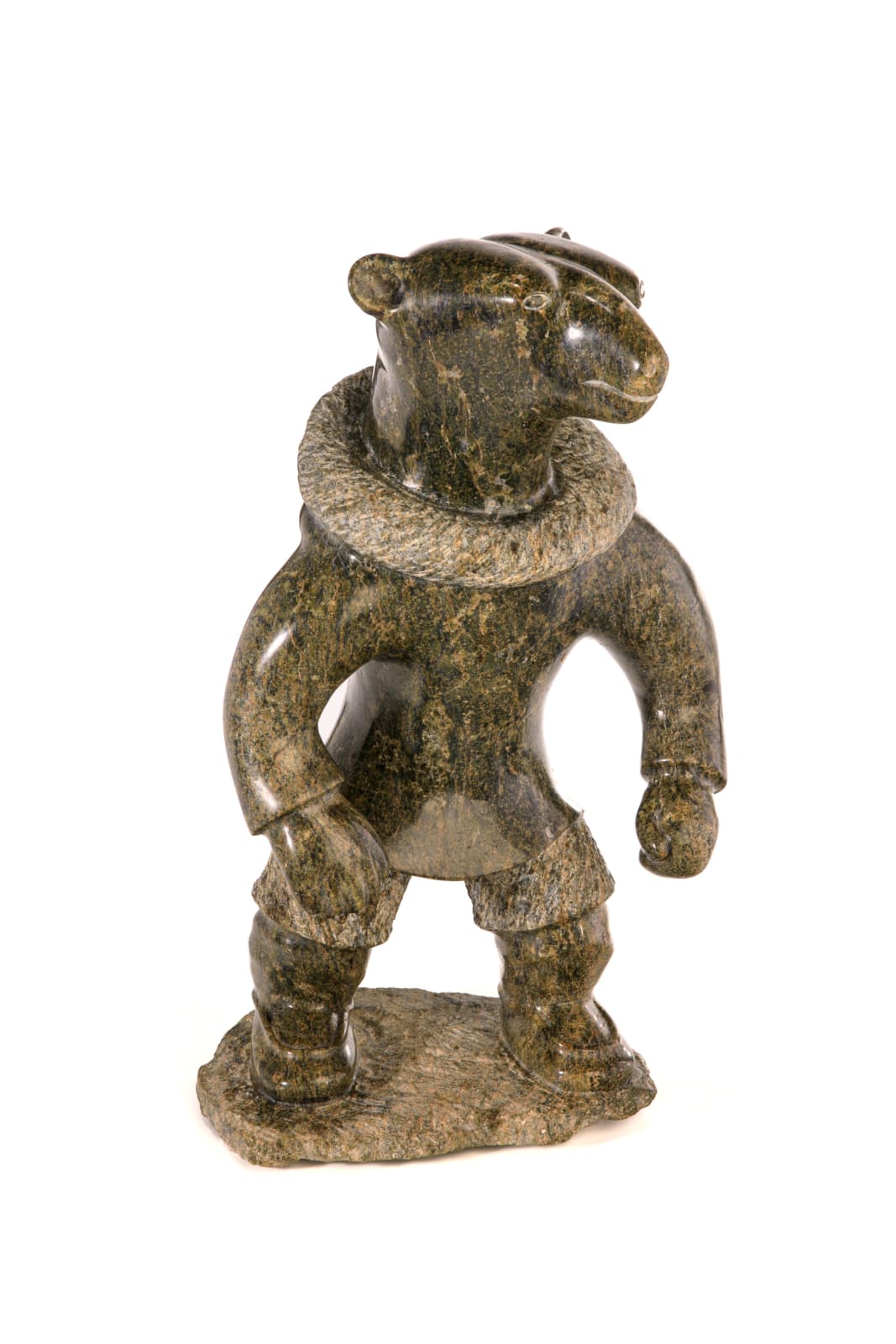 IOLA ABRAHAM IKKIDULAK (1936-2003) KIMMIRUT (LAKE HARBOUR), Bear Shaman , 1998