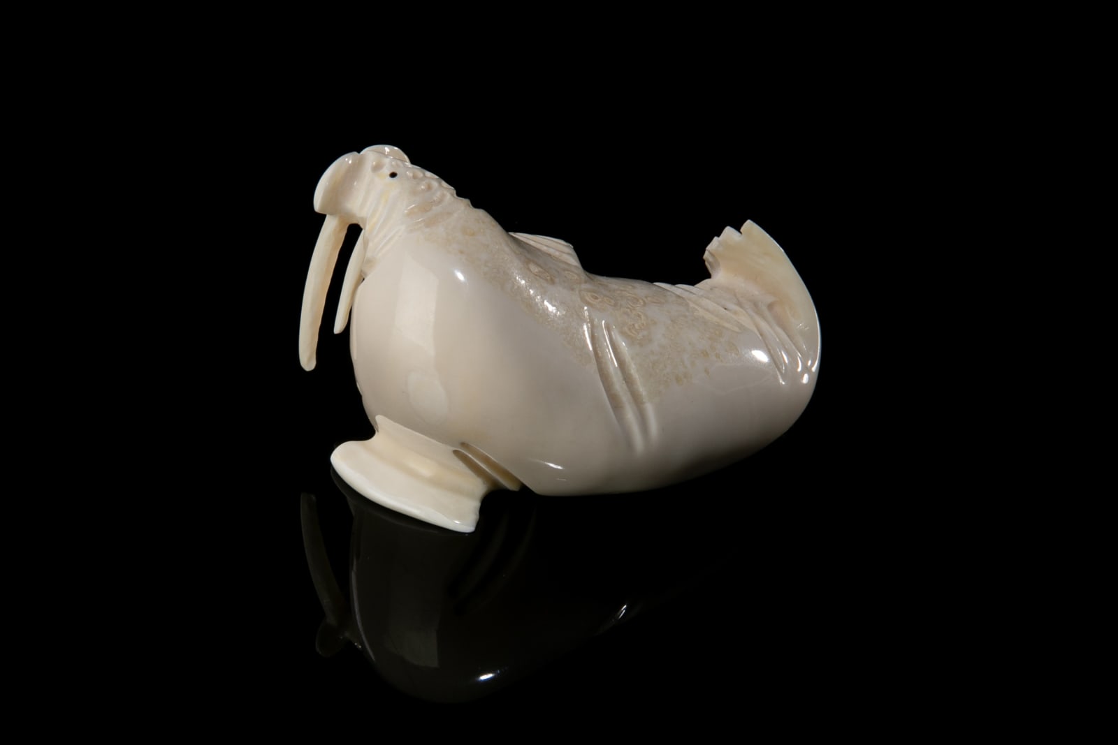 A.H.S., Probably YU'PIK, Lounging Walrus