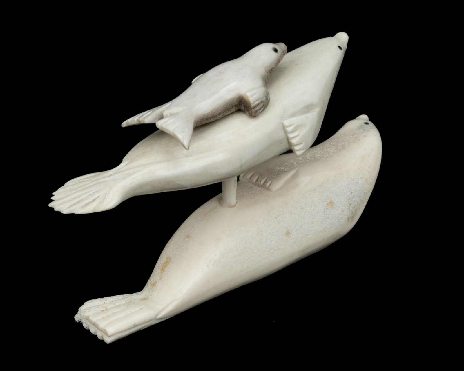 YVONNE KAYOTAK, IGLULIK (IGLOOLIK), Family of Seals, c. 1970s