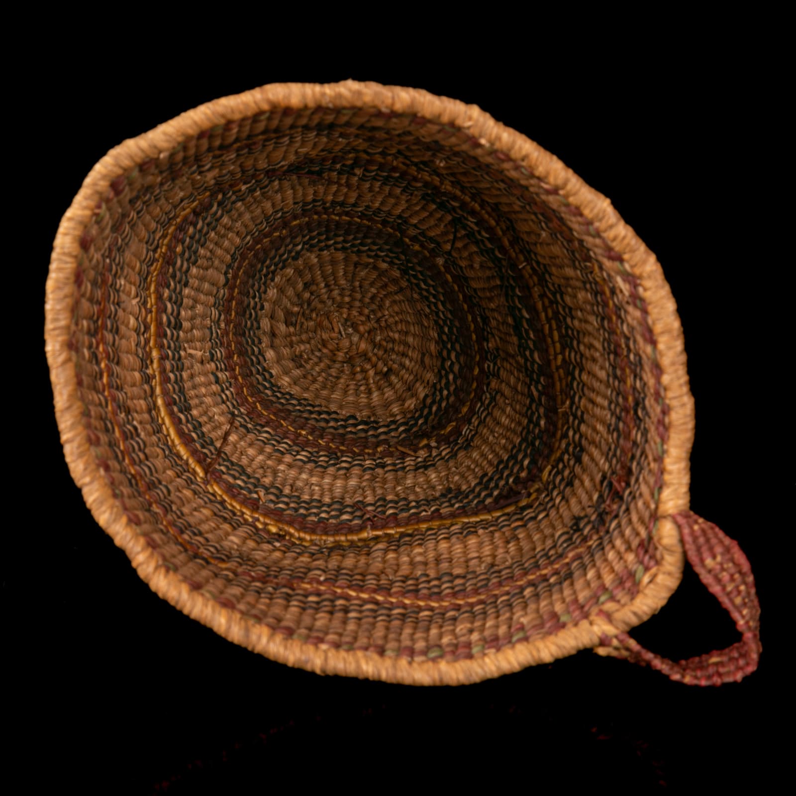 UNIDENTIFIED COAST SALISH ARTIST/ LOWER CHEHALIS (OLYMPIC PENINSULA, WASHINGTON STATE), Seed Basket, c. 1980s