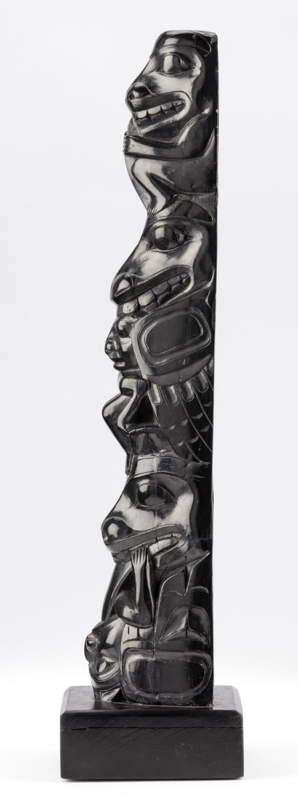 UNIDENTIFIED ARTIST, HAIDA, Model Totem Pole, c. 1890-1910