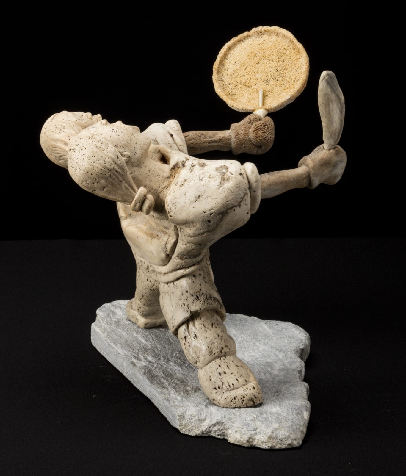 MANASIE AKPALIAPIK (1955-) IKPIARJUK (ARCTIC BAY) / TORONTO / OTTAWA, Drum Dancer, 1989