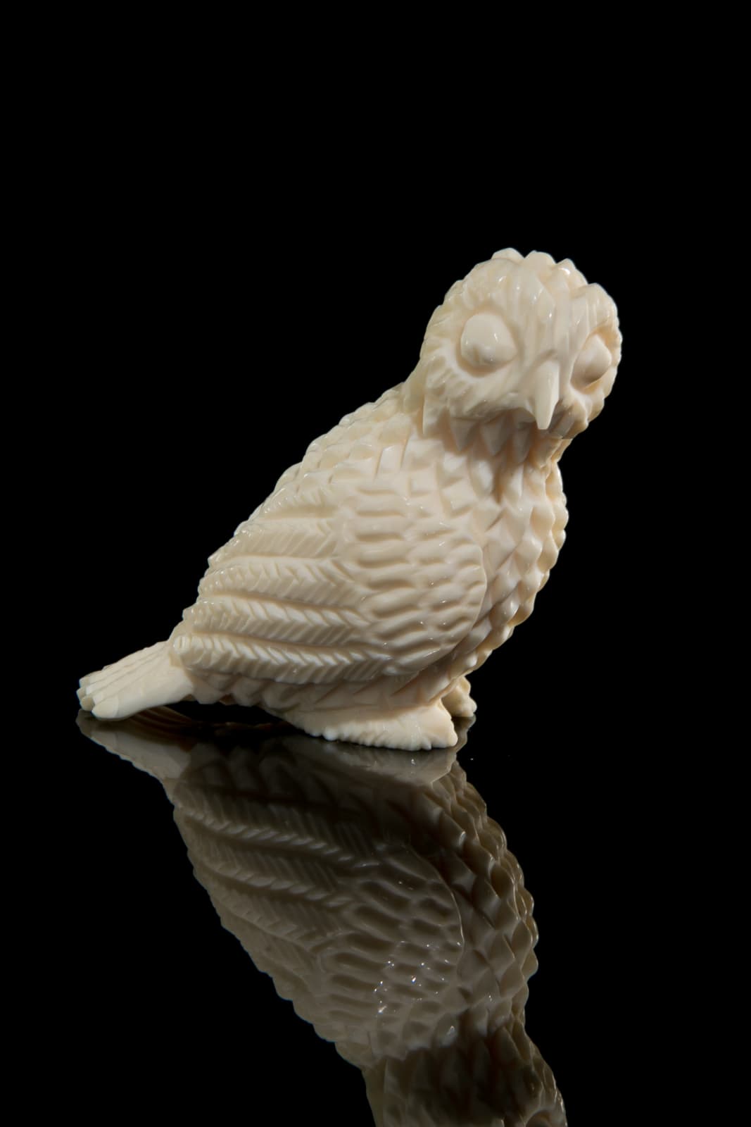 UNIDENTIFIED ARTIST, INUPIAQ or YU'PIK, ALASKA, Owl, late 20th century