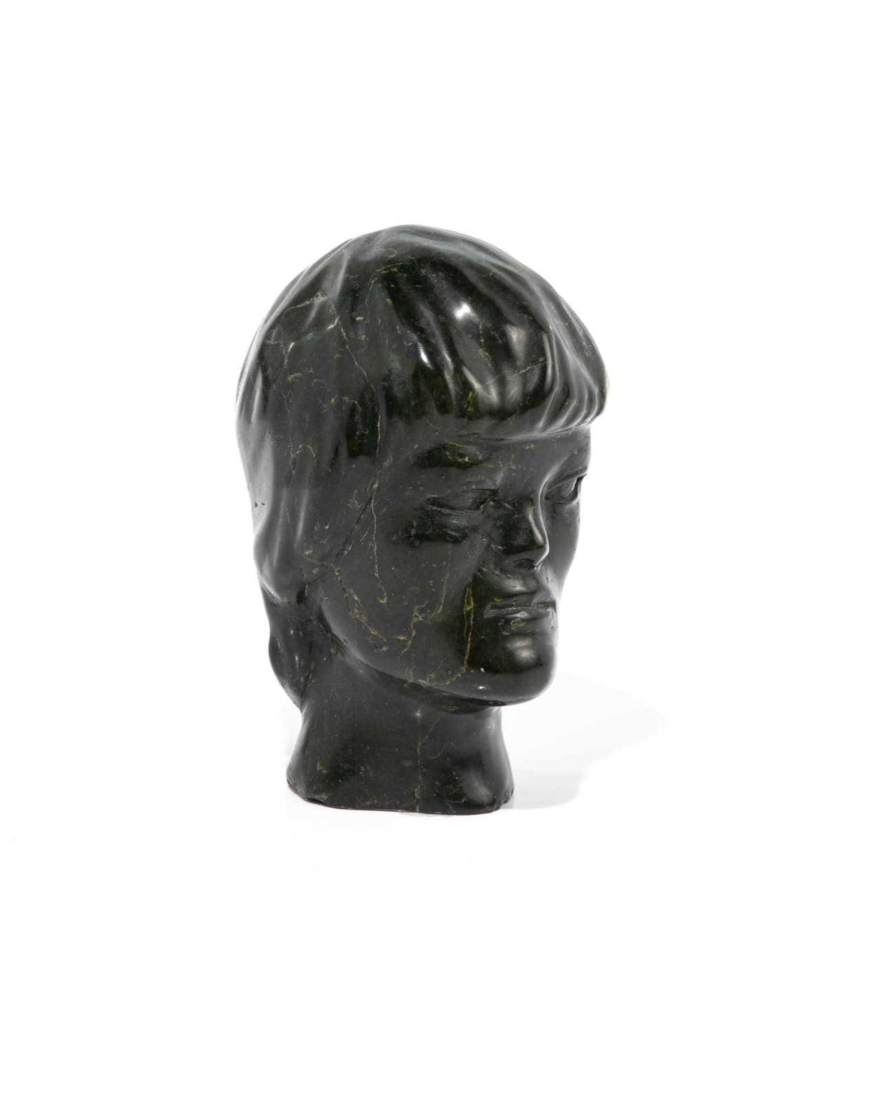 HENRY EVALUARDJUK (1923-2007) IQALUIT (FROBISHER BAY), Head of a Young Man